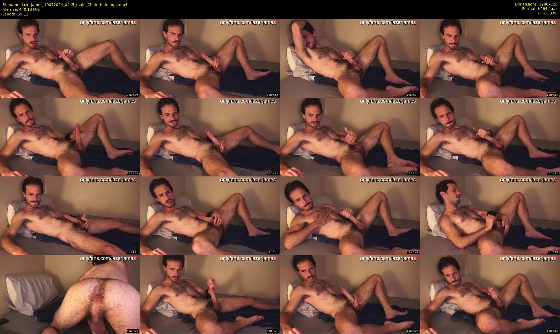 lazerjames — 60 minute Chaturbate male cam show recording, 720p, Jul 10, 2024