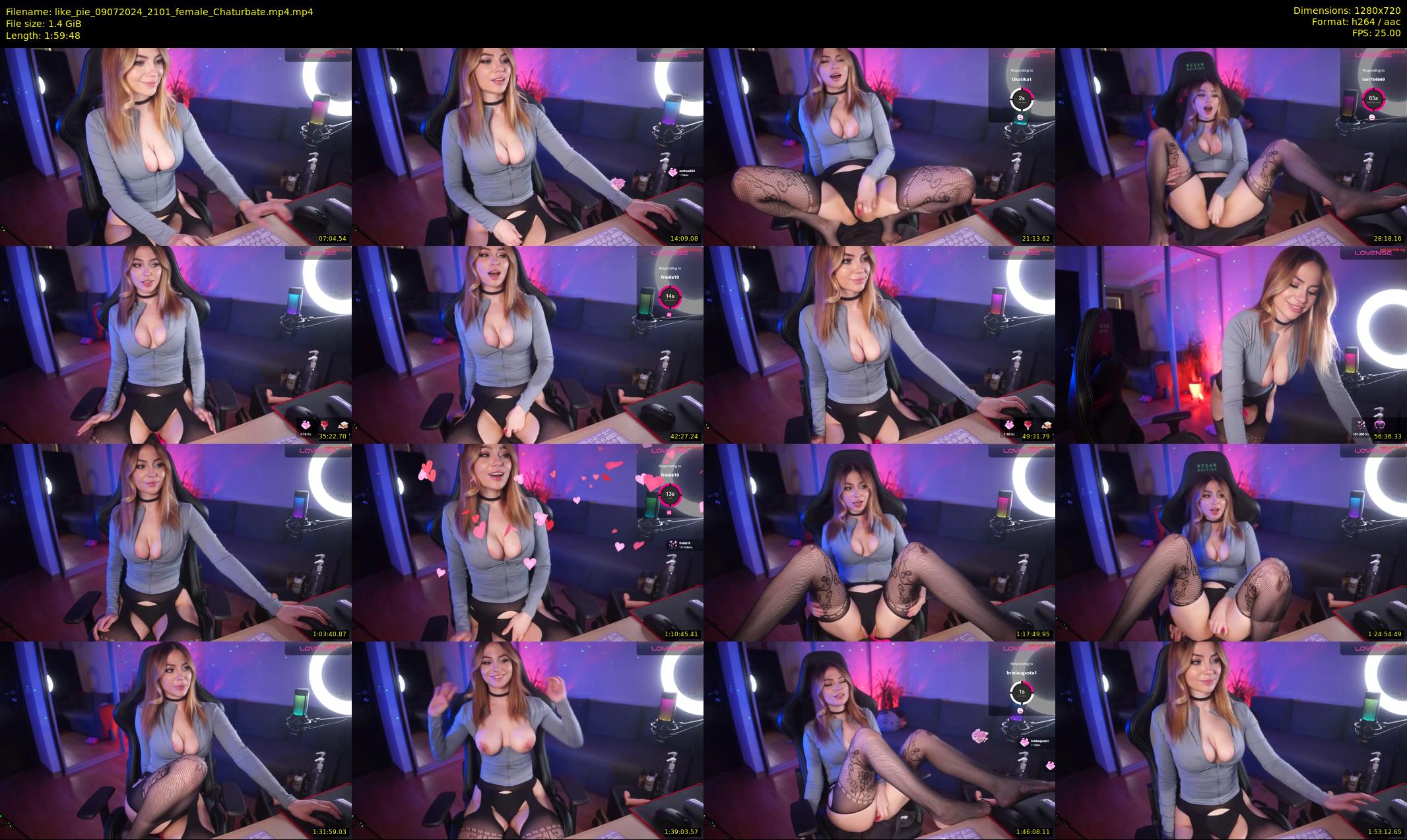 like_pie — 120 minute Chaturbate couple cam show recording, 720p, Jul 9, 2024