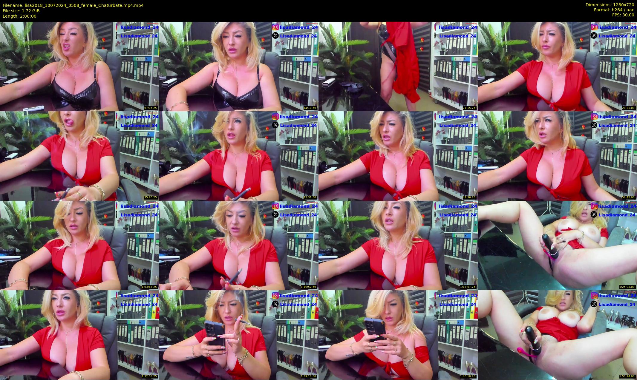 lisa2018 — 120 minute Chaturbate female cam show recording, 720p, Jul 10, 2024