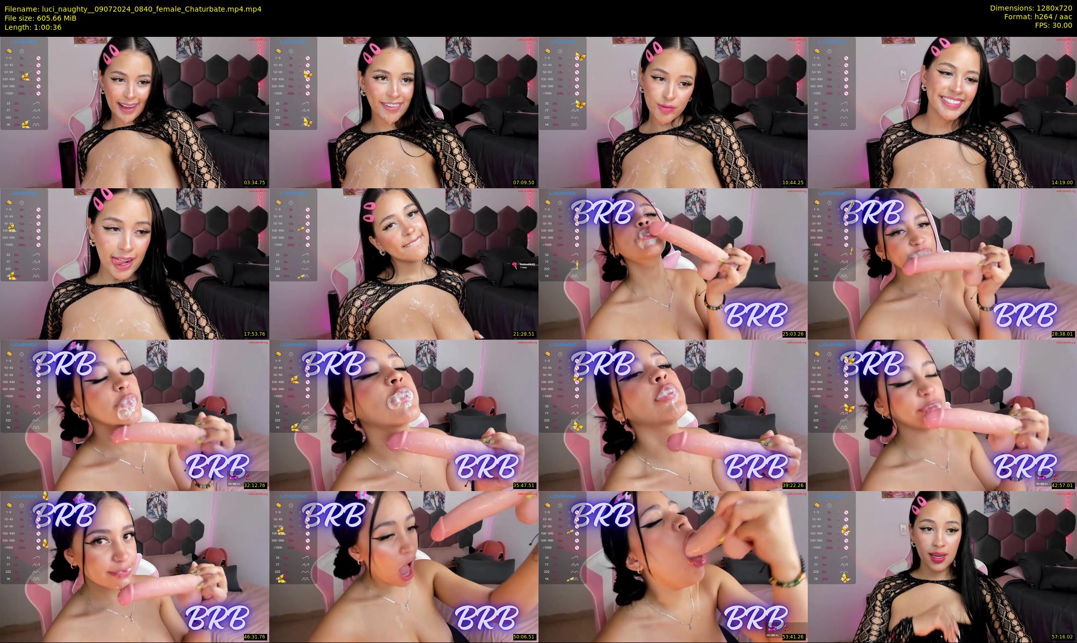luci_naughty_ — 61 minute Chaturbate female cam show recording, 720p, Jul 9, 2024