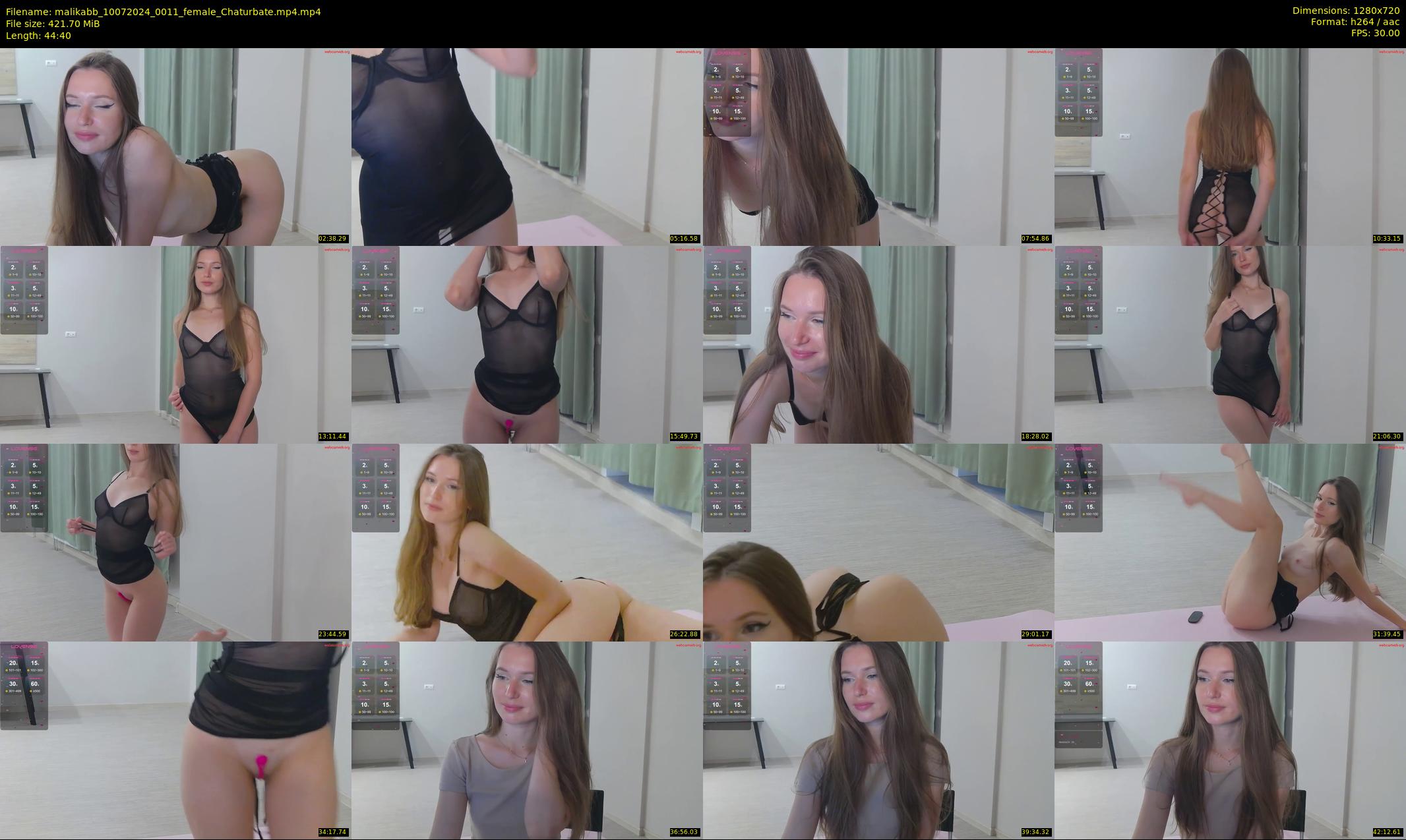 malikabb — 45 minute Chaturbate female cam show recording, 720p, Jul 10, 2024
