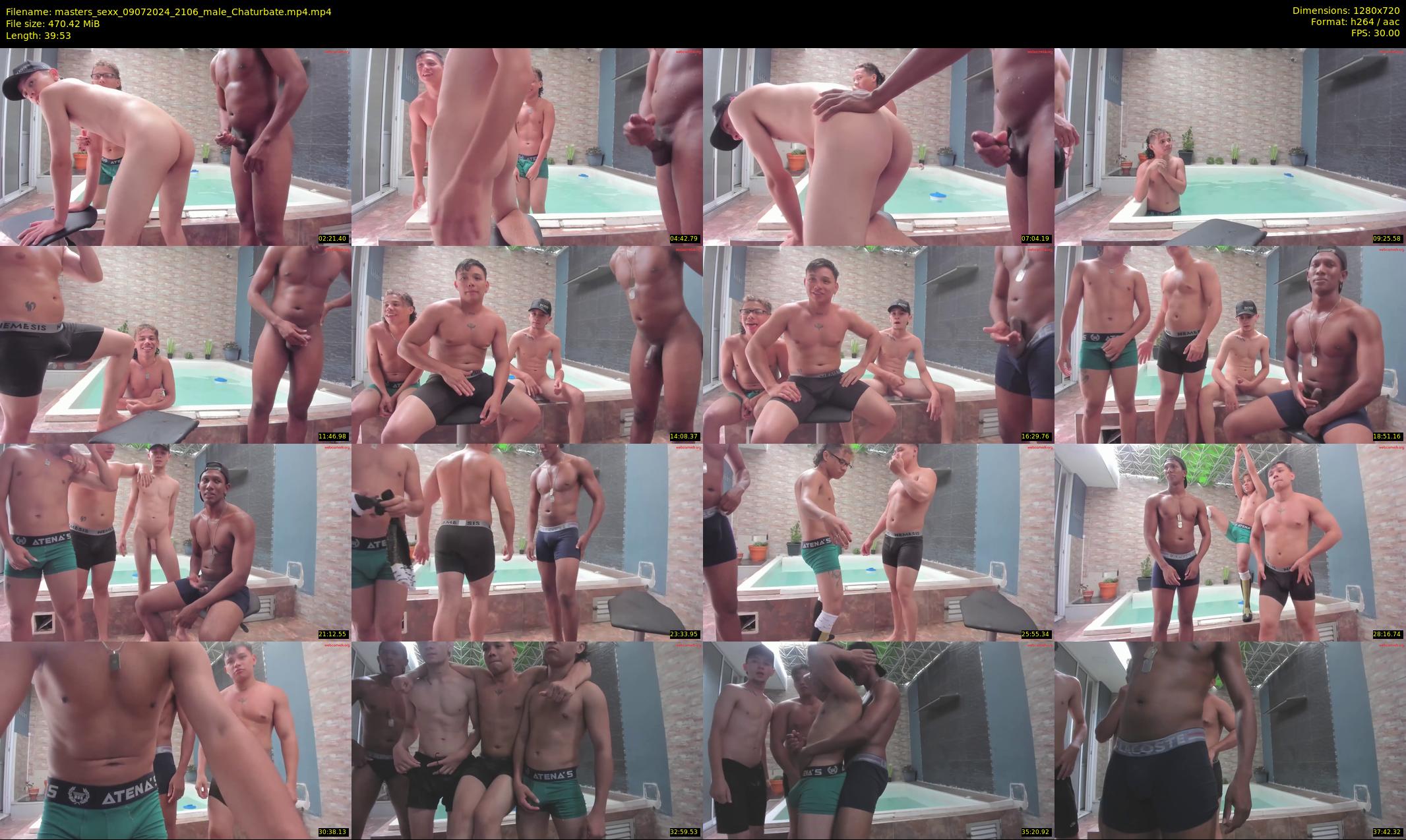 masters_sexx — 40 minute Chaturbate male cam show recording, 720p, Jul 9, 2024
