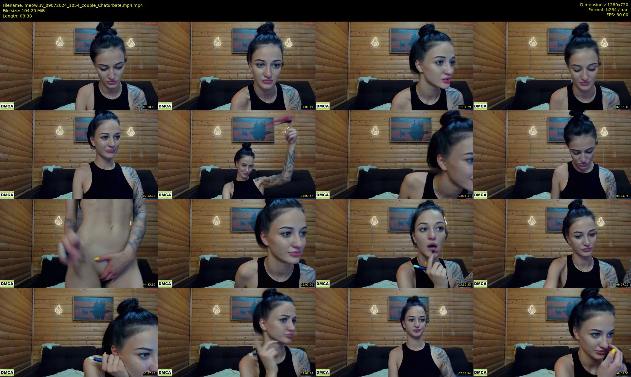 meowluv — 9 minute Chaturbate couple cam show recording, 720p, Jul 9, 2024