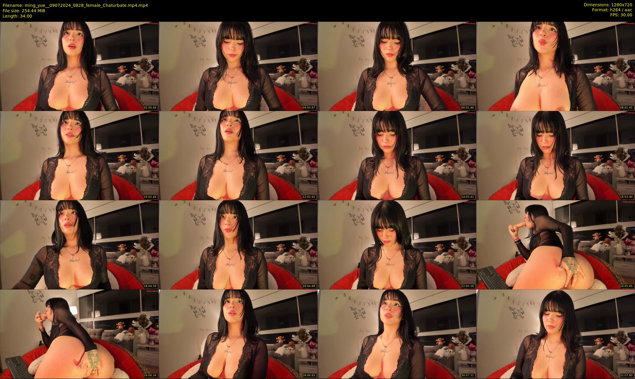 ming_yue_ — 34 minute Chaturbate female cam show recording, 720p, Jul 9, 2024