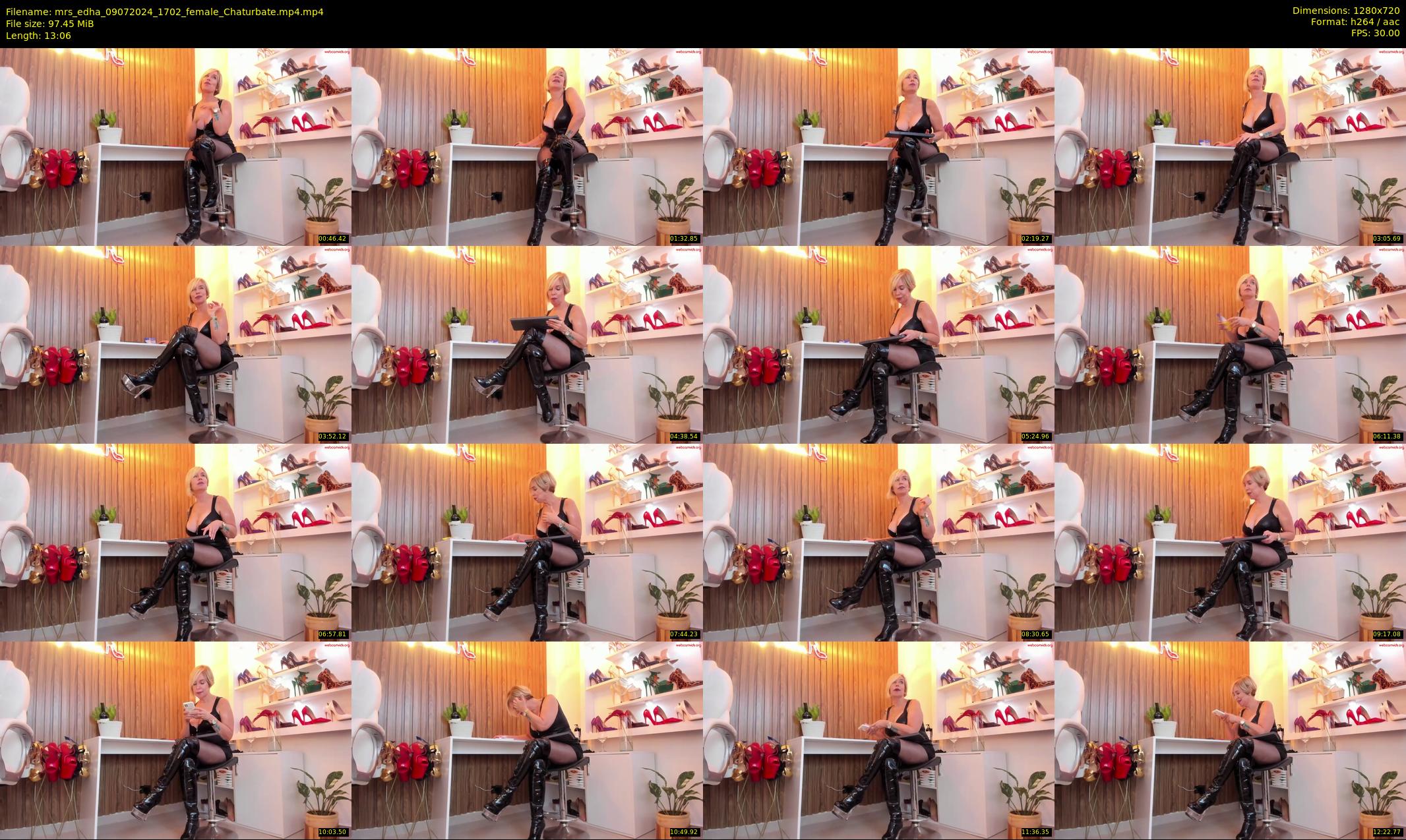 mrs_edha — 14 minute Chaturbate female cam show recording, 720p, Jul 9, 2024