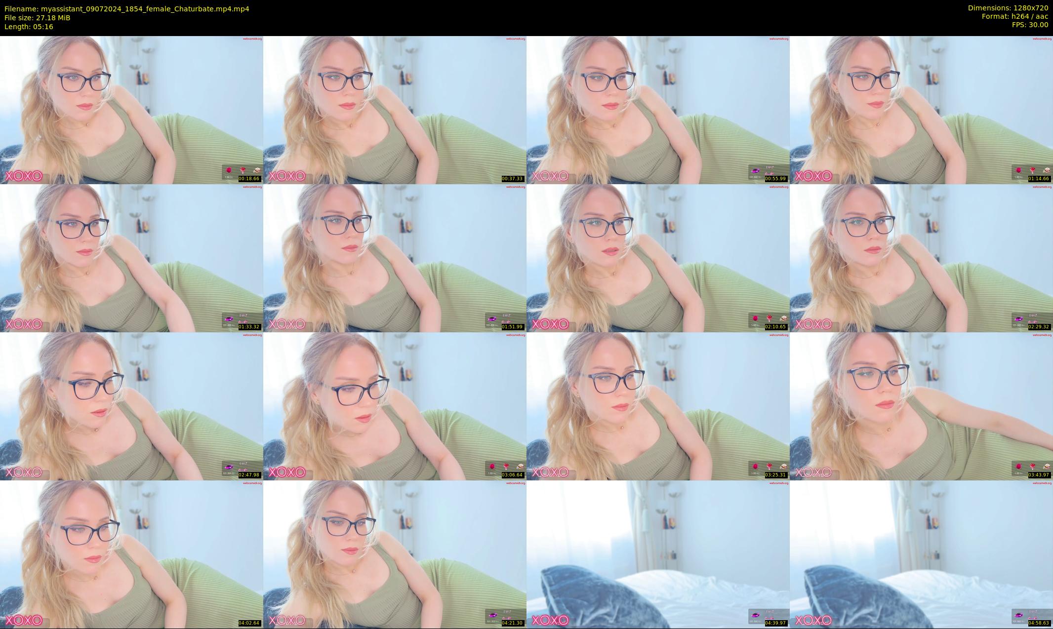 myassistant — 6 minute Chaturbate female cam show recording, 720p, Jul 9, 2024