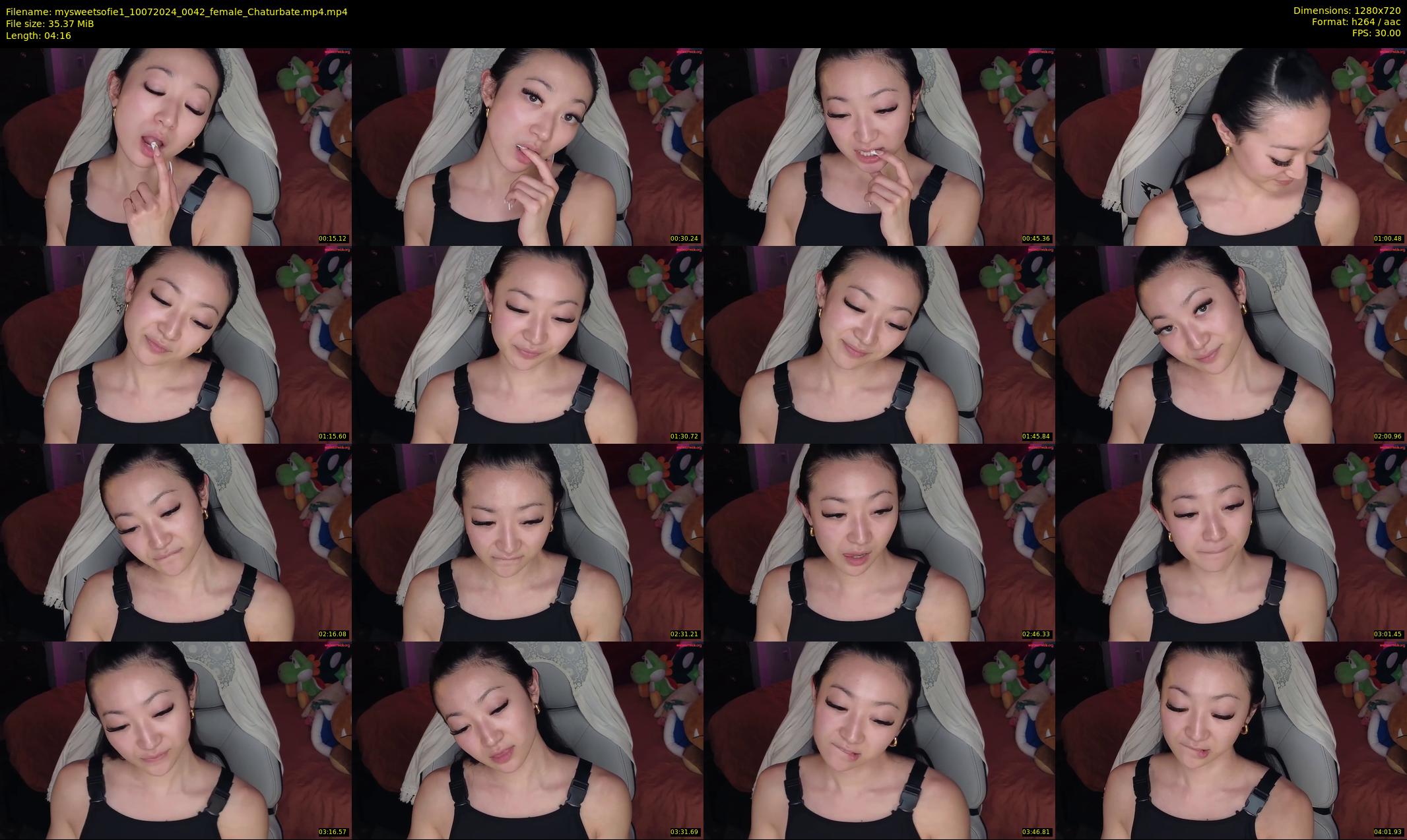 mysweetsofie1 — 5 minute Chaturbate female cam show recording, 720p, Jul 10, 2024