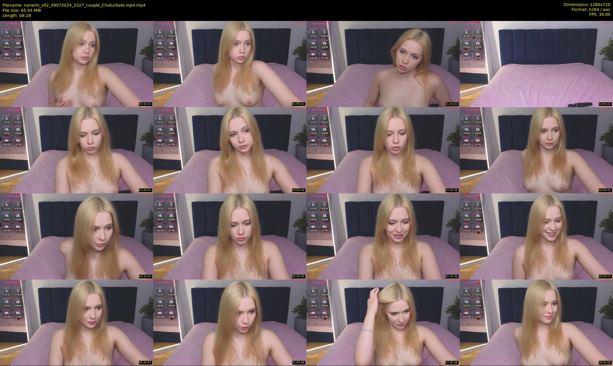 nanami_v02 — 9 minute Chaturbate couple cam show recording, 720p, Jul 9, 2024