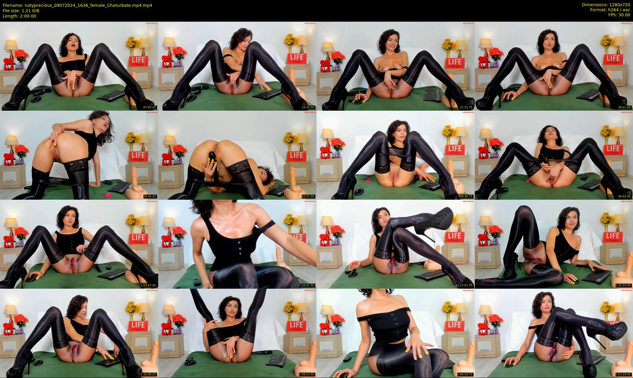 natyprecious — 120 minute Chaturbate female cam show recording, 720p, Jul 9, 2024