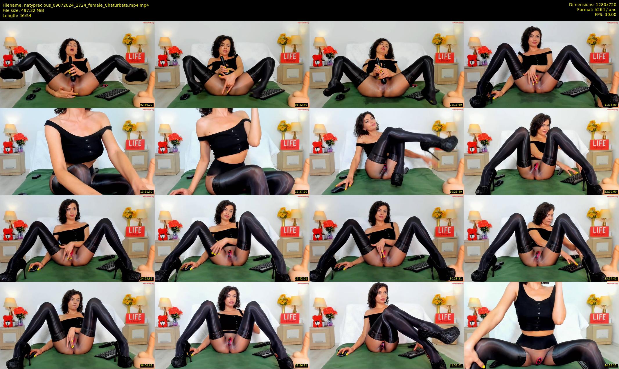 natyprecious — 47 minute Chaturbate female cam show recording, 720p, Jul 9, 2024
