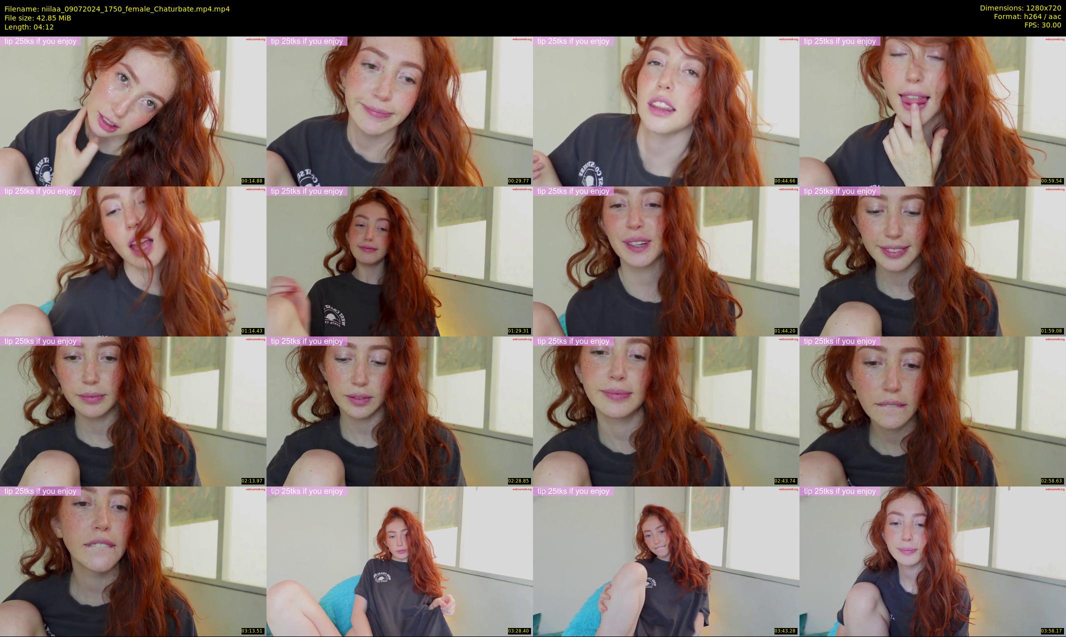 niilaa — 5 minute Chaturbate female cam show recording, 720p, Jul 9, 2024
