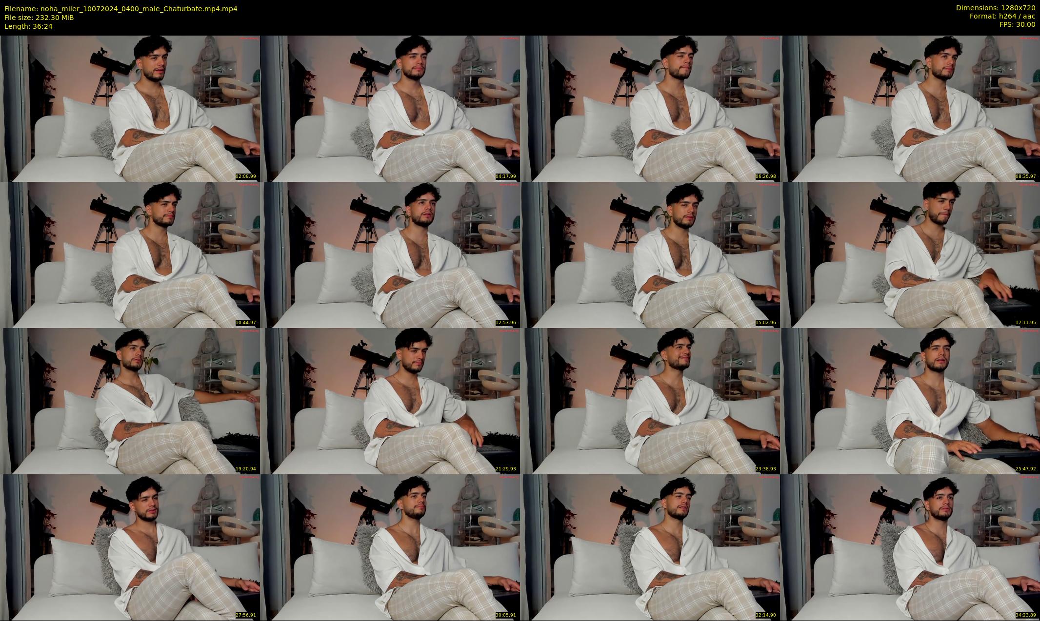 noha_miler — 37 minute Chaturbate male cam show recording, 720p, Jul 10, 2024