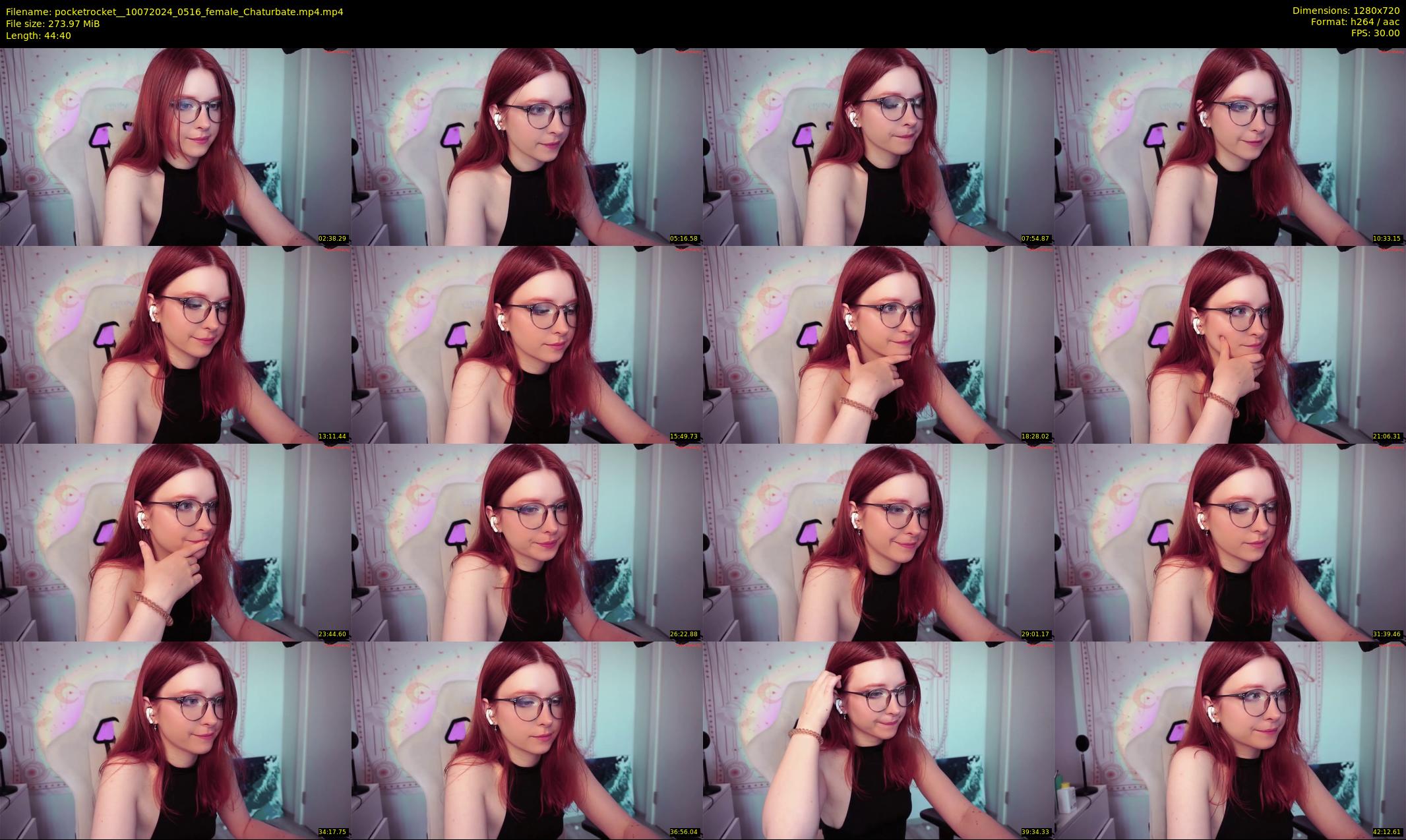 pocketrocket_ — 45 minute Chaturbate female cam show recording, 720p, Jul 10, 2024