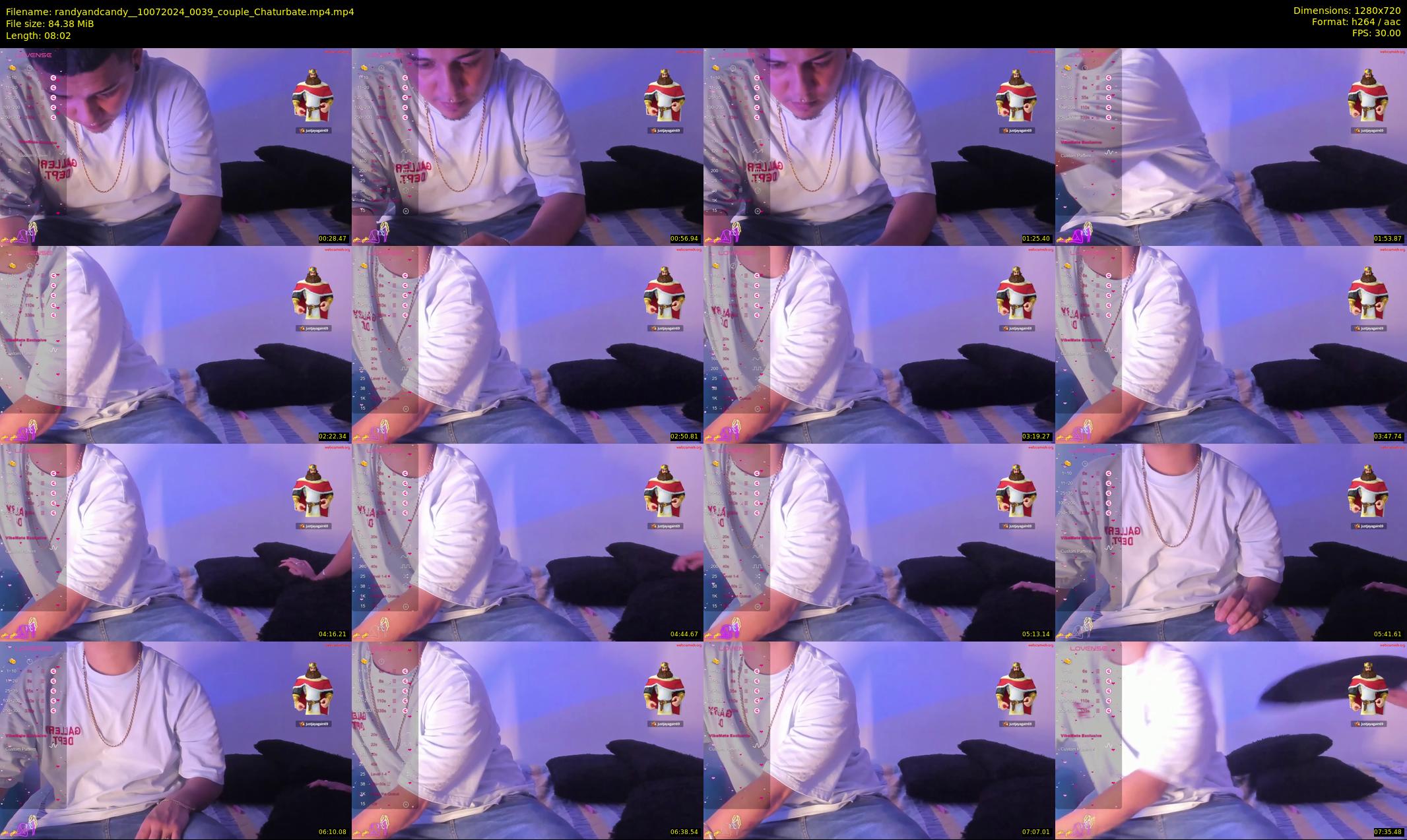 randyandcandy_ — 9 minute Chaturbate couple cam show recording, 720p, Jul 10, 2024