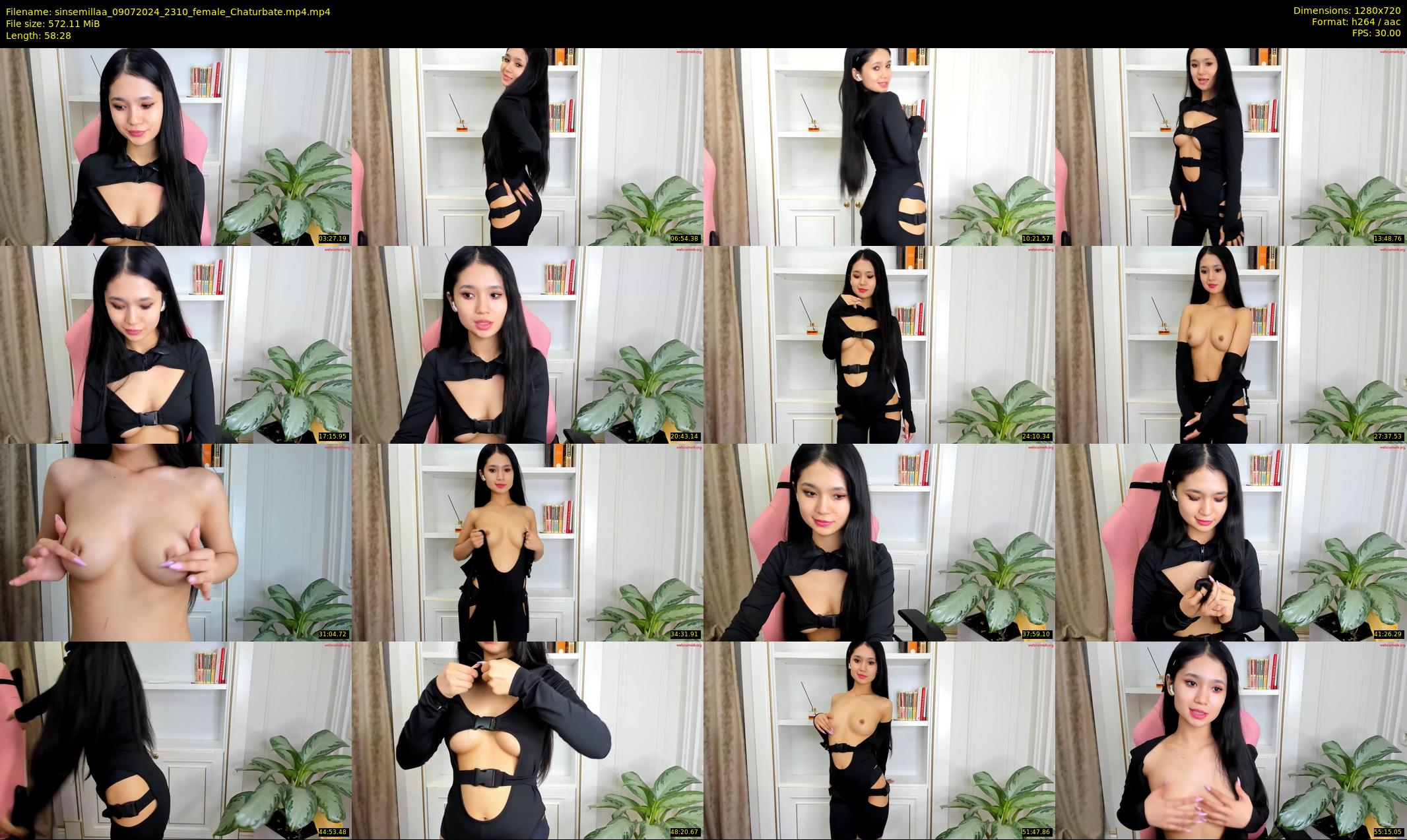 sinsemillaa — 59 minute Chaturbate female cam show recording, 720p, Jul 9, 2024