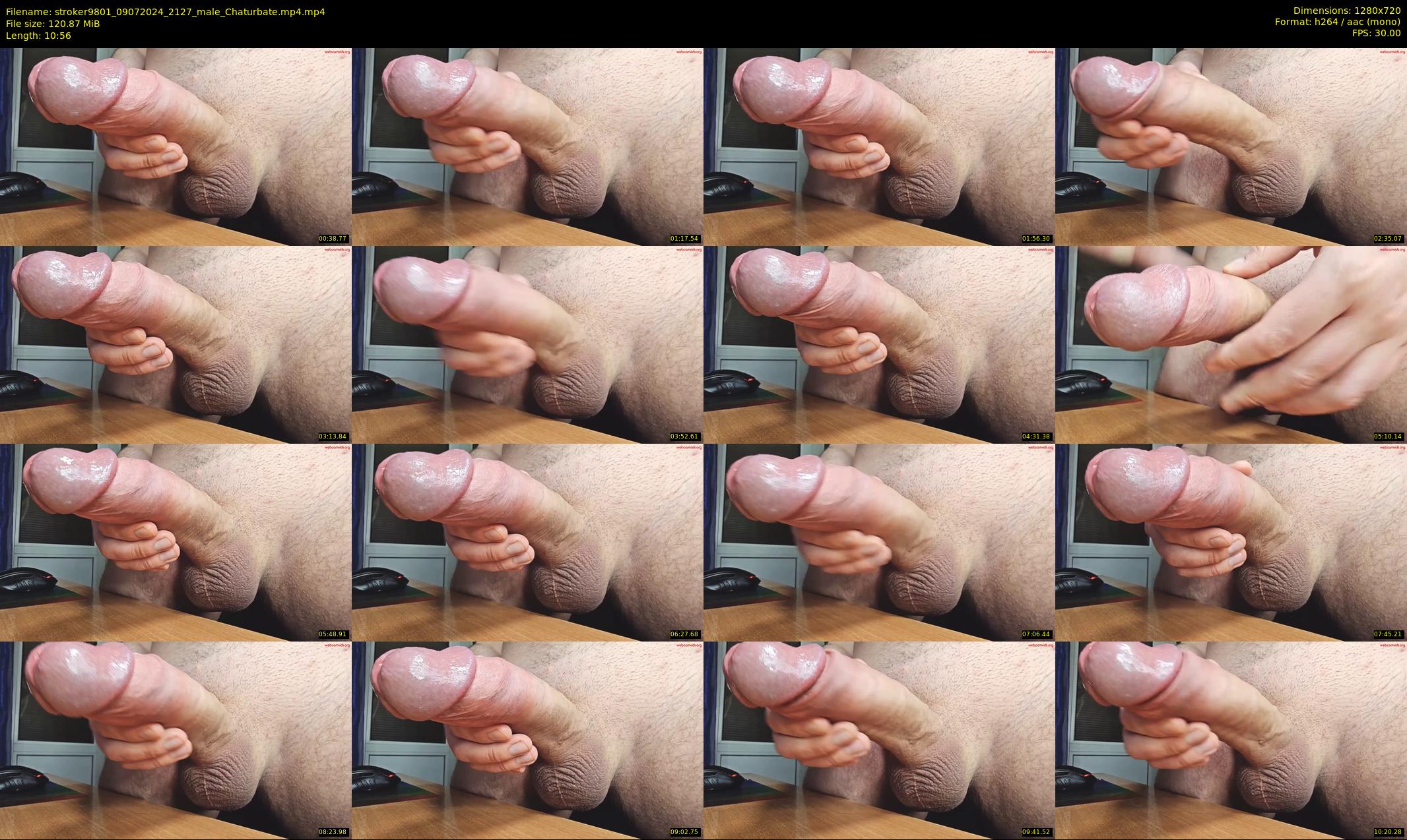 stroker9801 — 11 minute Chaturbate male cam show recording, 720p, Jul 9, 2024