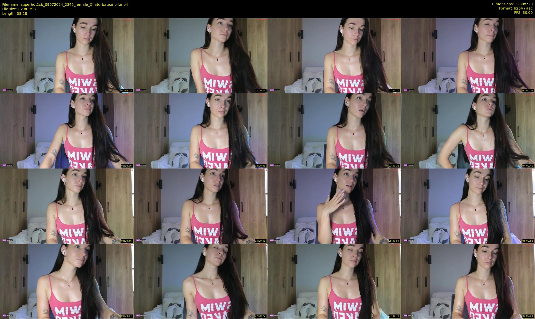 superhot2cb — 9 minute Chaturbate female cam show recording, 720p, Jul 9, 2024