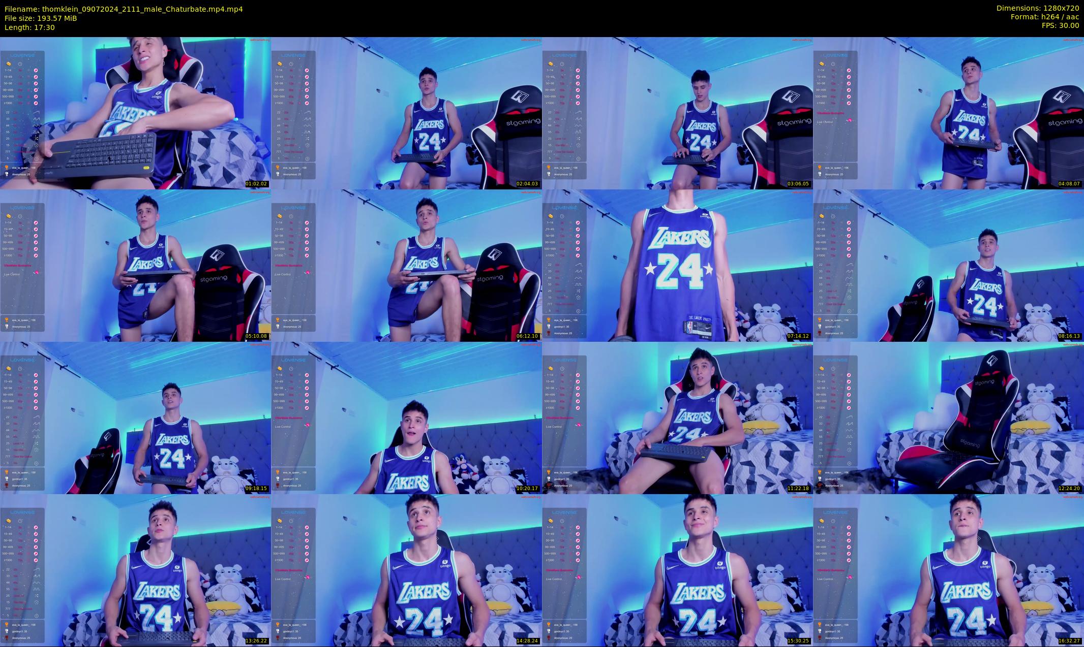 thomklein — 18 minute Chaturbate male cam show recording, 720p, Jul 9, 2024