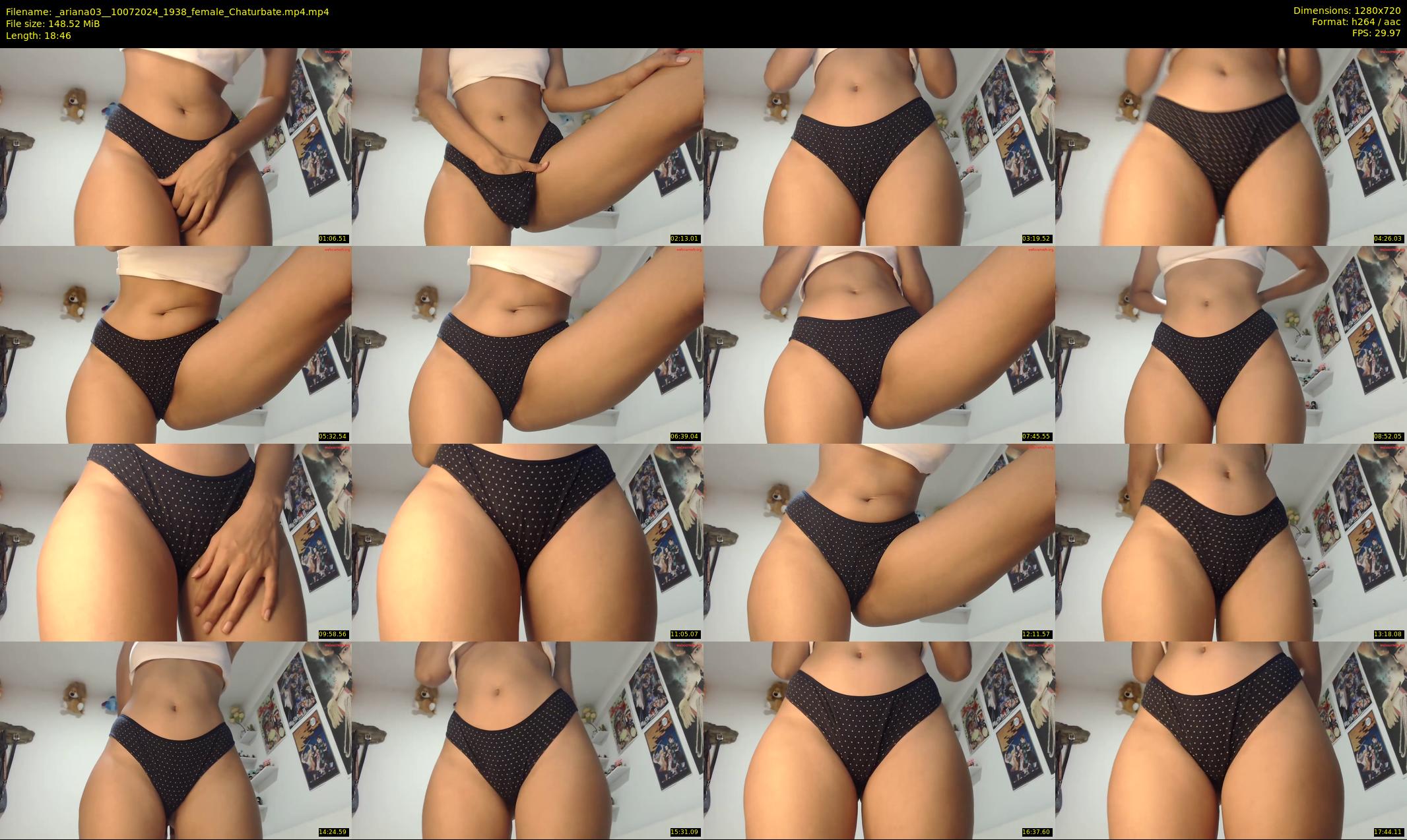 _ariana03_ — 19 minute Chaturbate female cam show recording, 720p, Jul 10, 2024