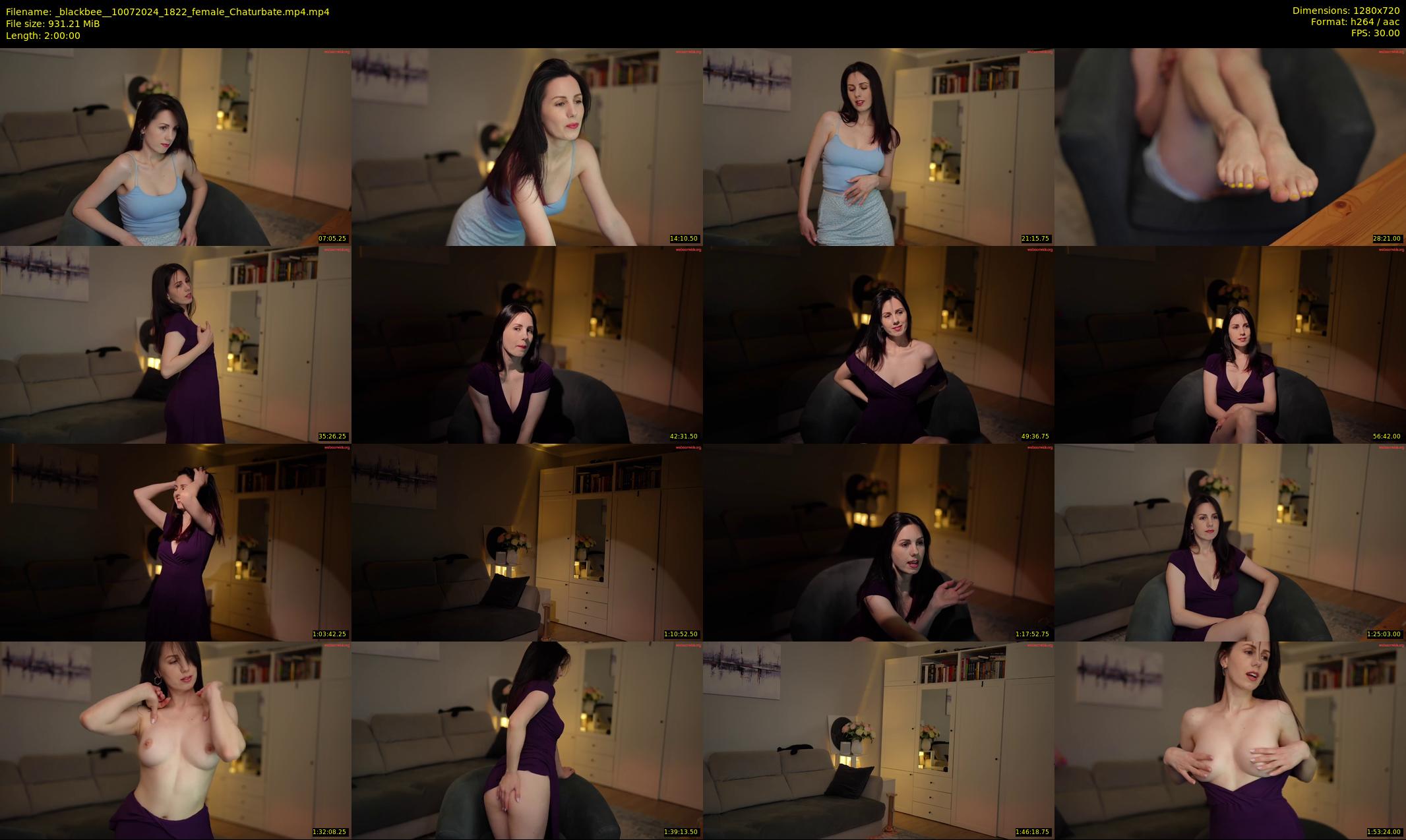 _blackbee_ — 120 minute Chaturbate female cam show recording, 720p, Jul 10, 2024