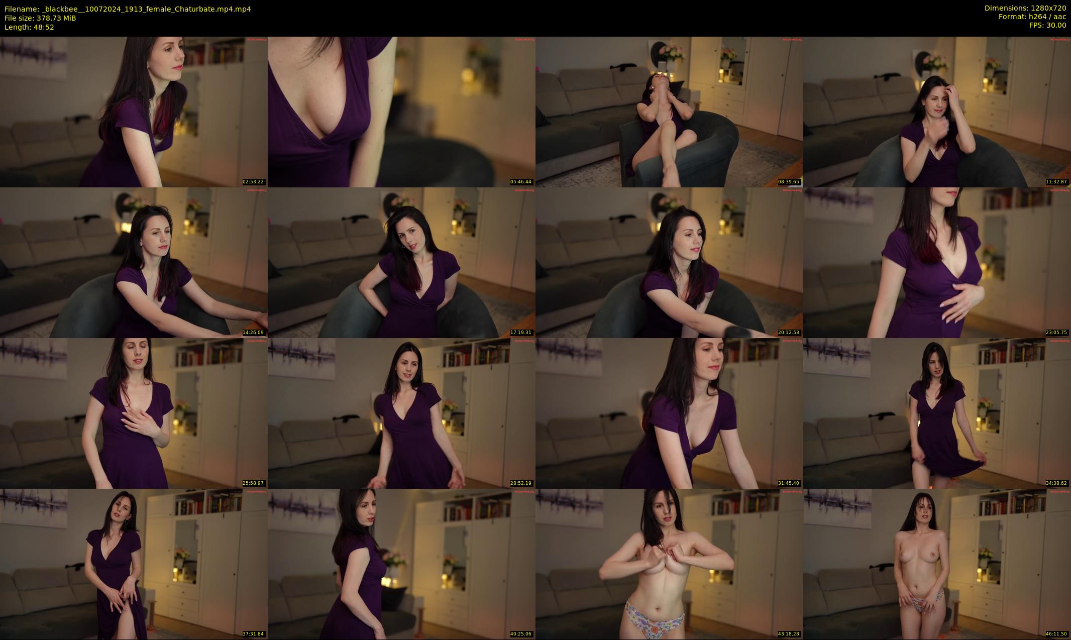 _blackbee_ — 49 minute Chaturbate female cam show recording, 720p, Jul 10, 2024