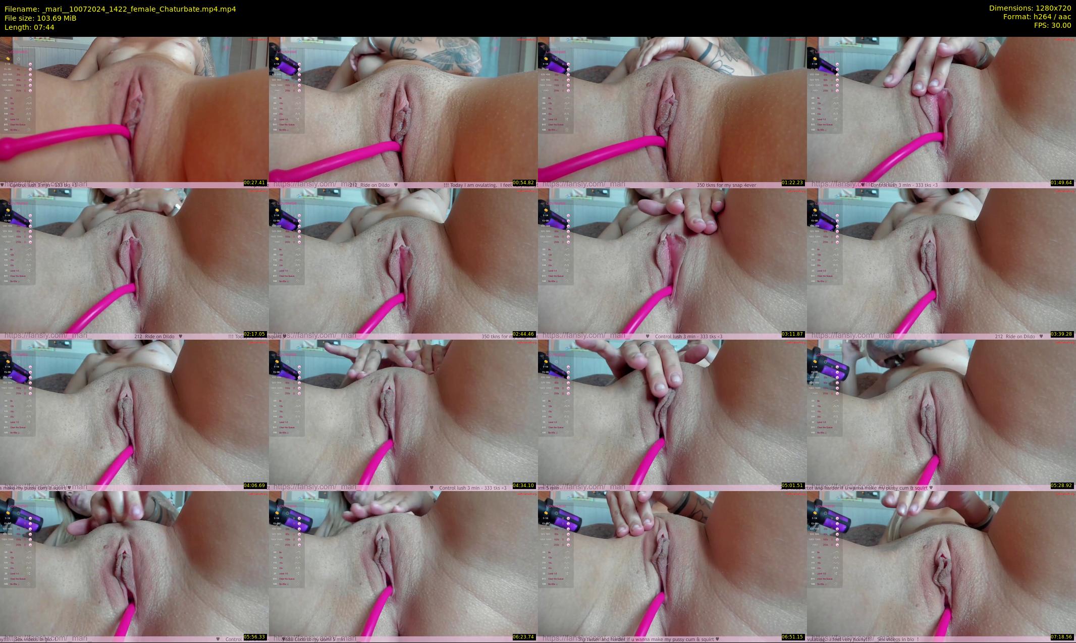 _mari_ — 8 minute Chaturbate female cam show recording, 720p, Jul 10, 2024