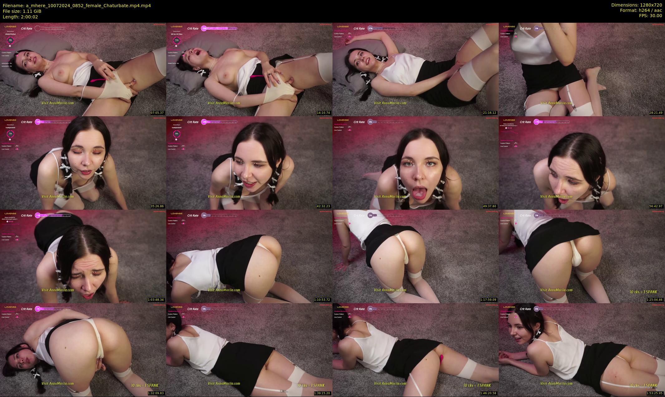 a_mhere — 121 minute Chaturbate couple cam show recording, 720p, Jul 10, 2024