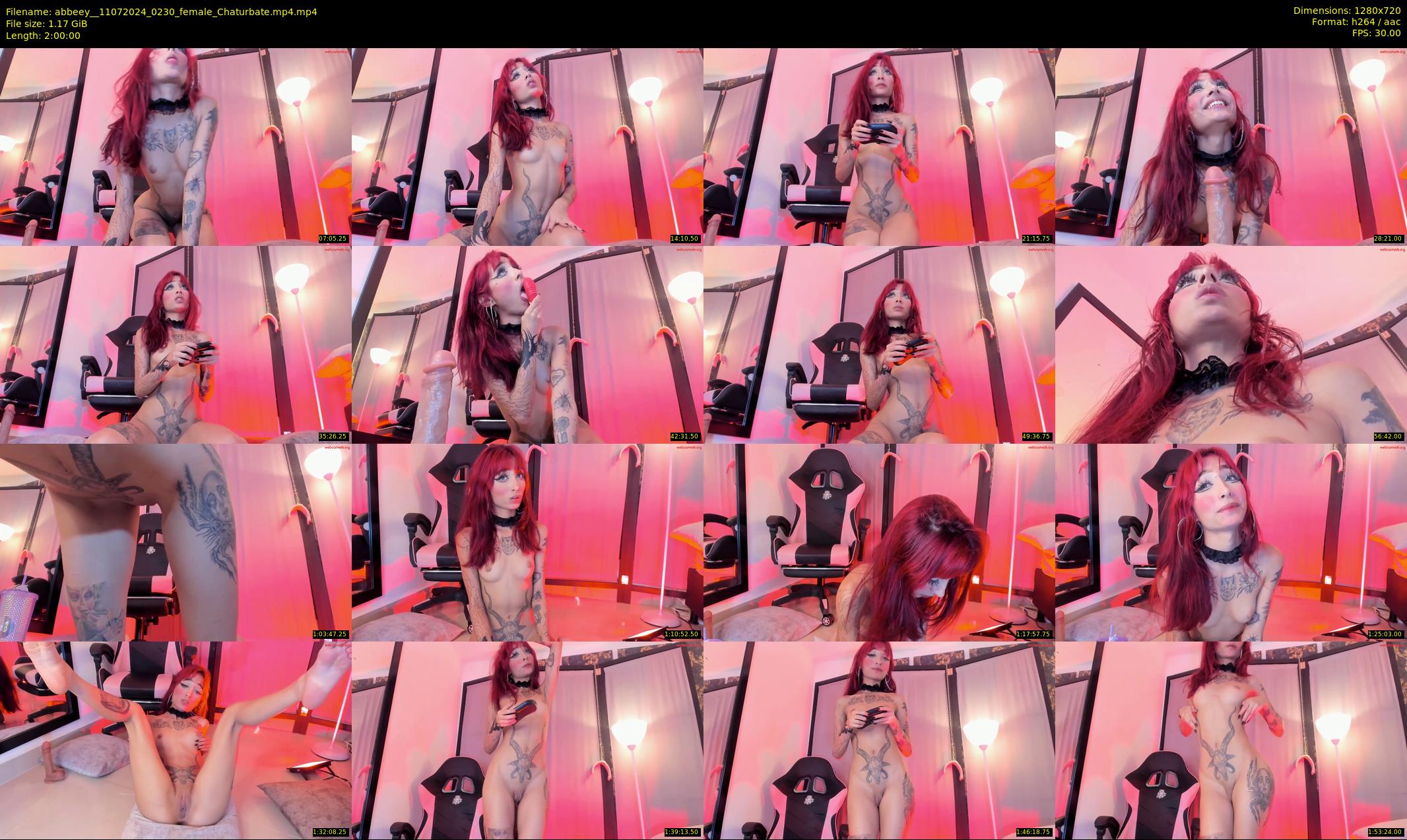 abbeey_ — 120 minute Chaturbate female cam show recording, 720p, Jul 11, 2024