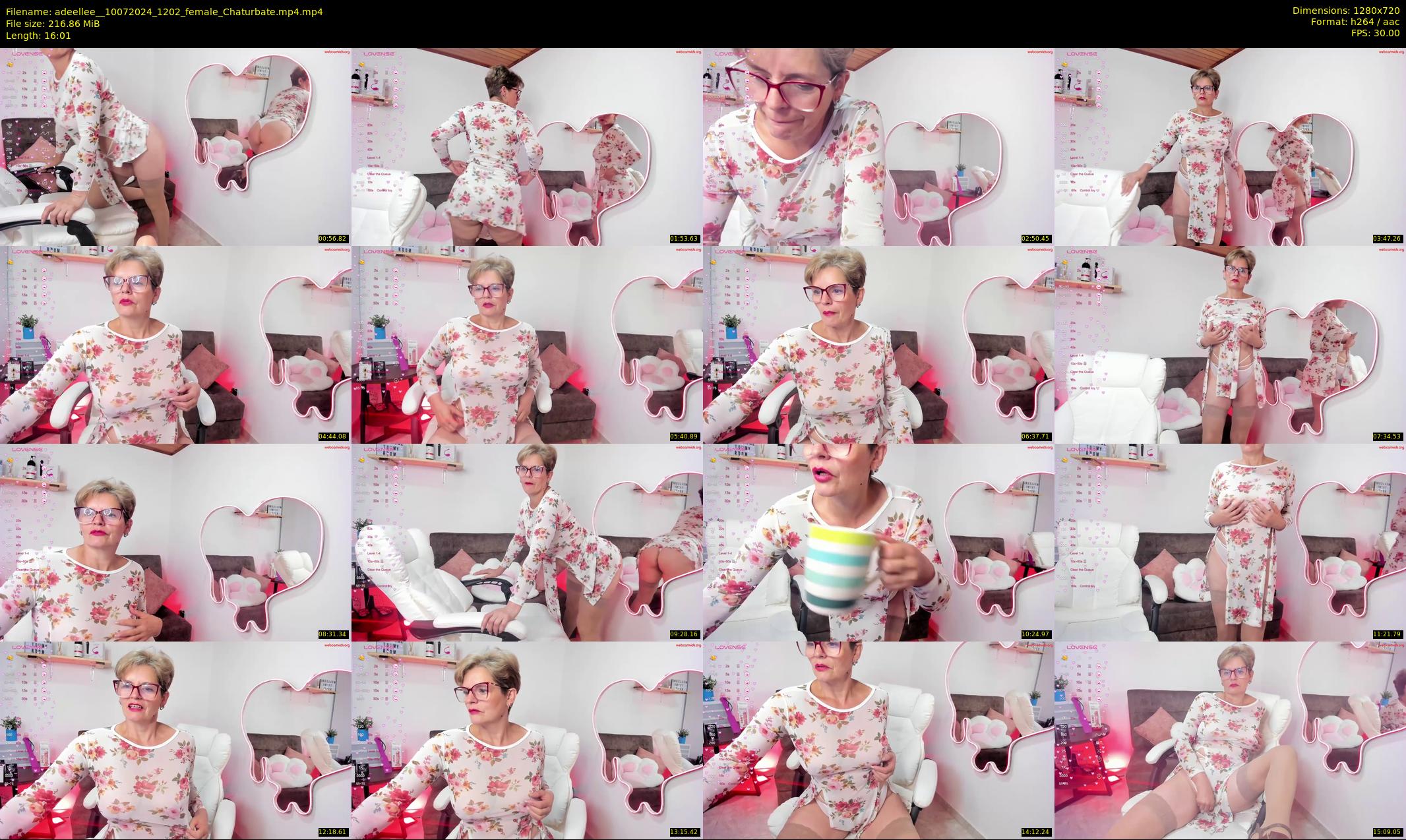 adeellee_ — 17 minute Chaturbate female cam show recording, 720p, Jul 10, 2024