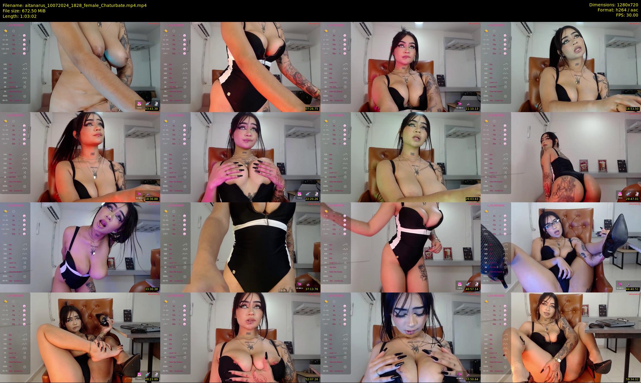 aitanarus — 64 minute Chaturbate female cam show recording, 720p, Jul 10, 2024