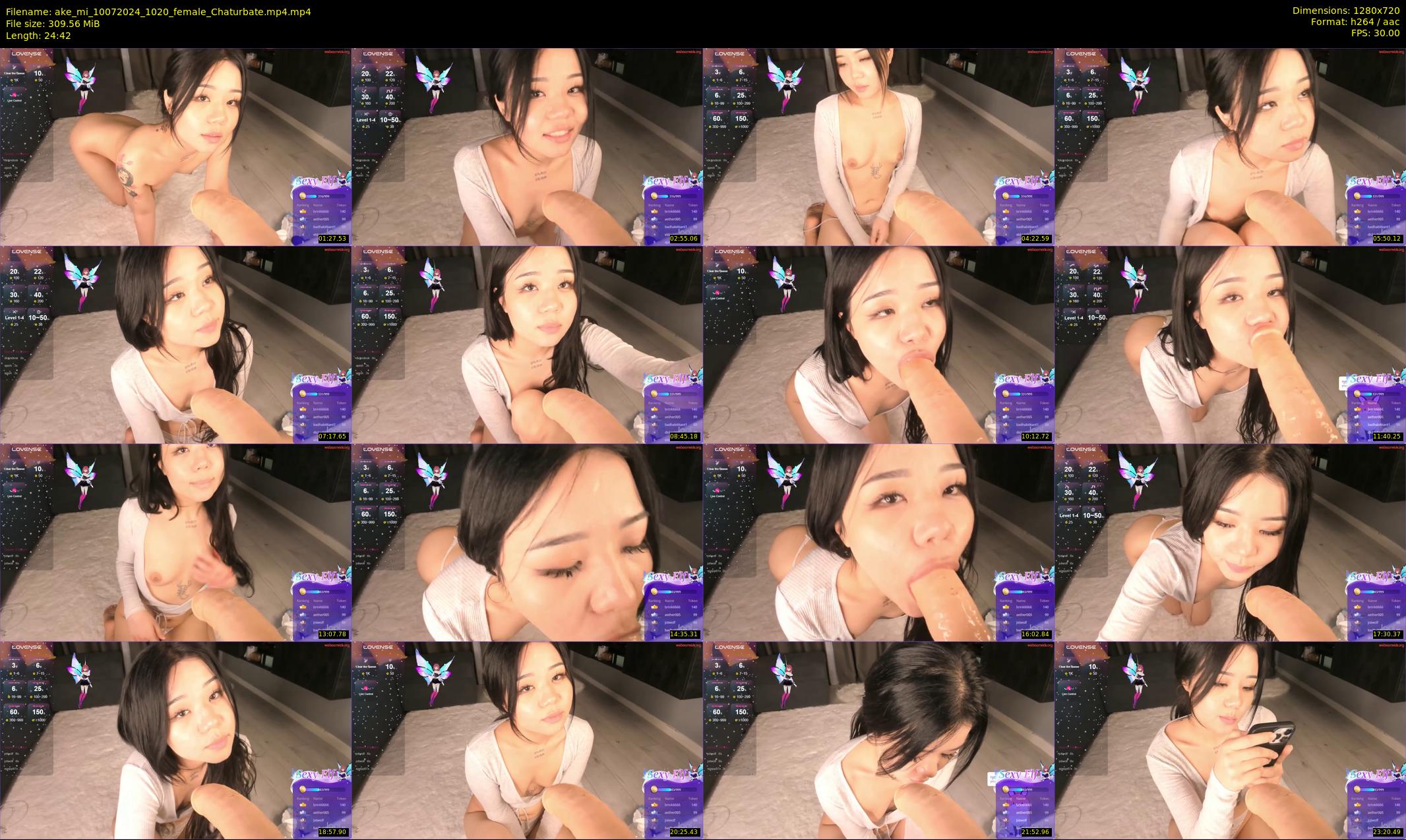 ake_mi — 25 minute Chaturbate female cam show recording, 720p, Jul 10, 2024