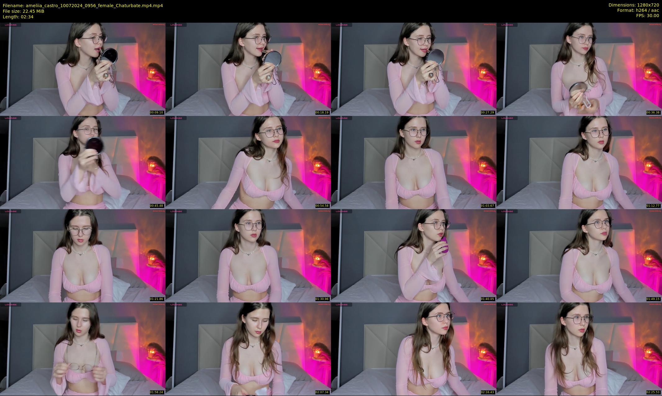ameliia_castro — 3 minute Chaturbate female cam show recording, 720p, Jul 10, 2024
