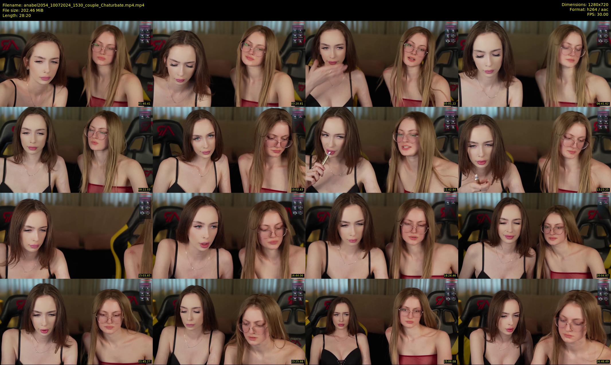 anabel2054 — 29 minute Chaturbate female cam show recording, 720p, Jul 10, 2024