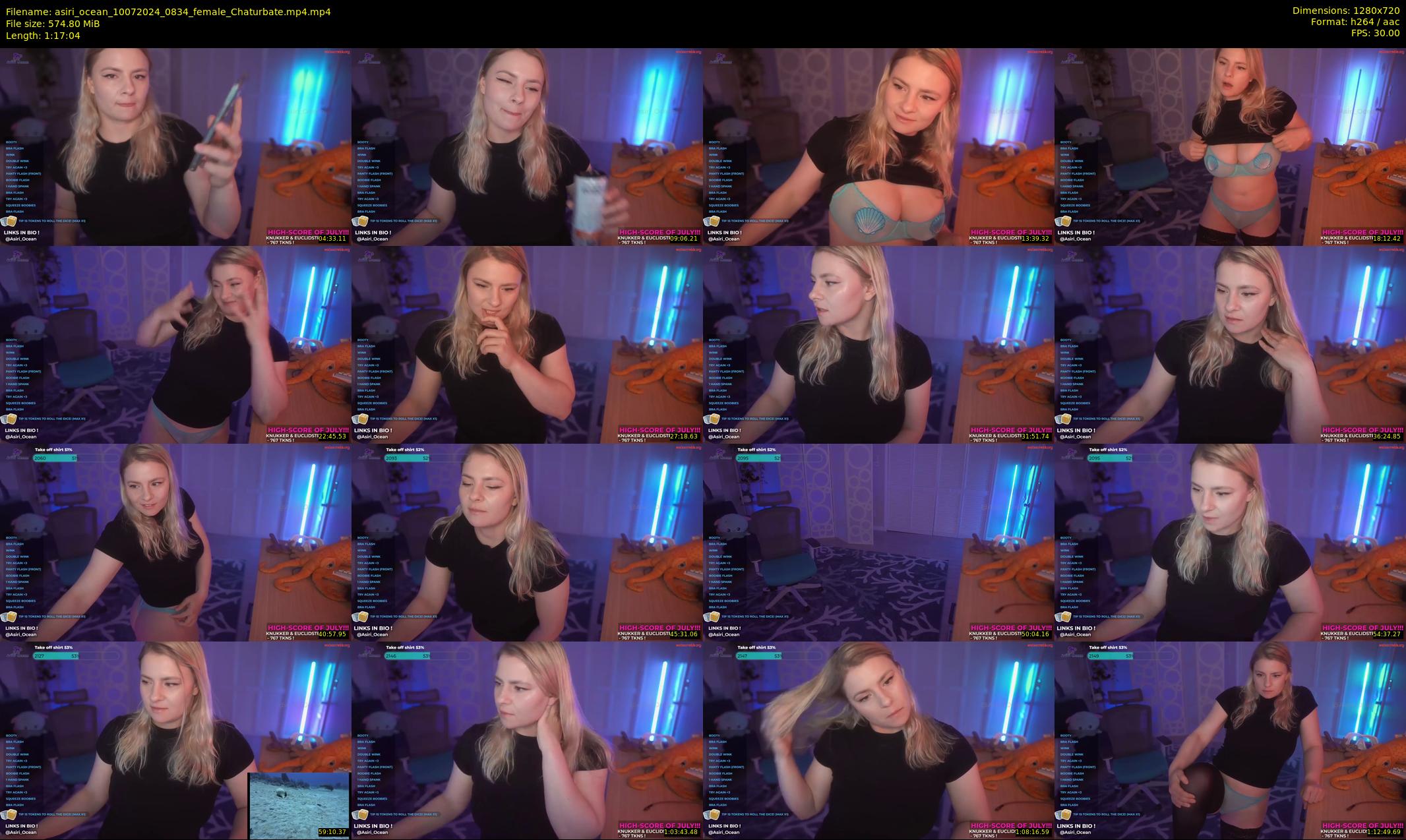 asiri_ocean — 78 minute Chaturbate female cam show recording, 720p, Jul 10, 2024