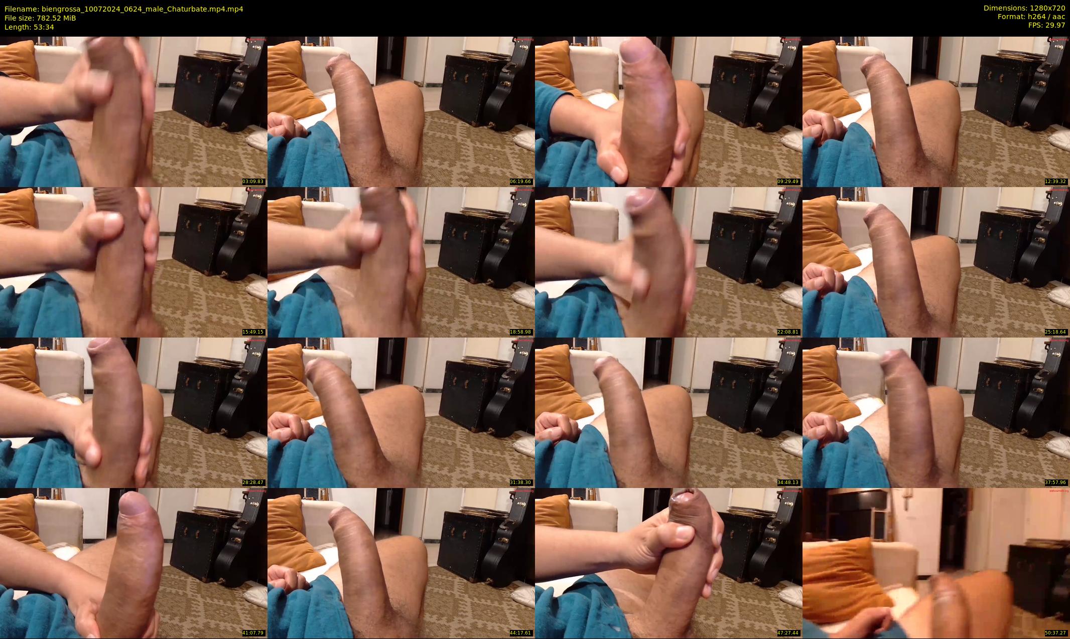 biengrossa — 54 minute Chaturbate male cam show recording, 720p, Jul 10, 2024