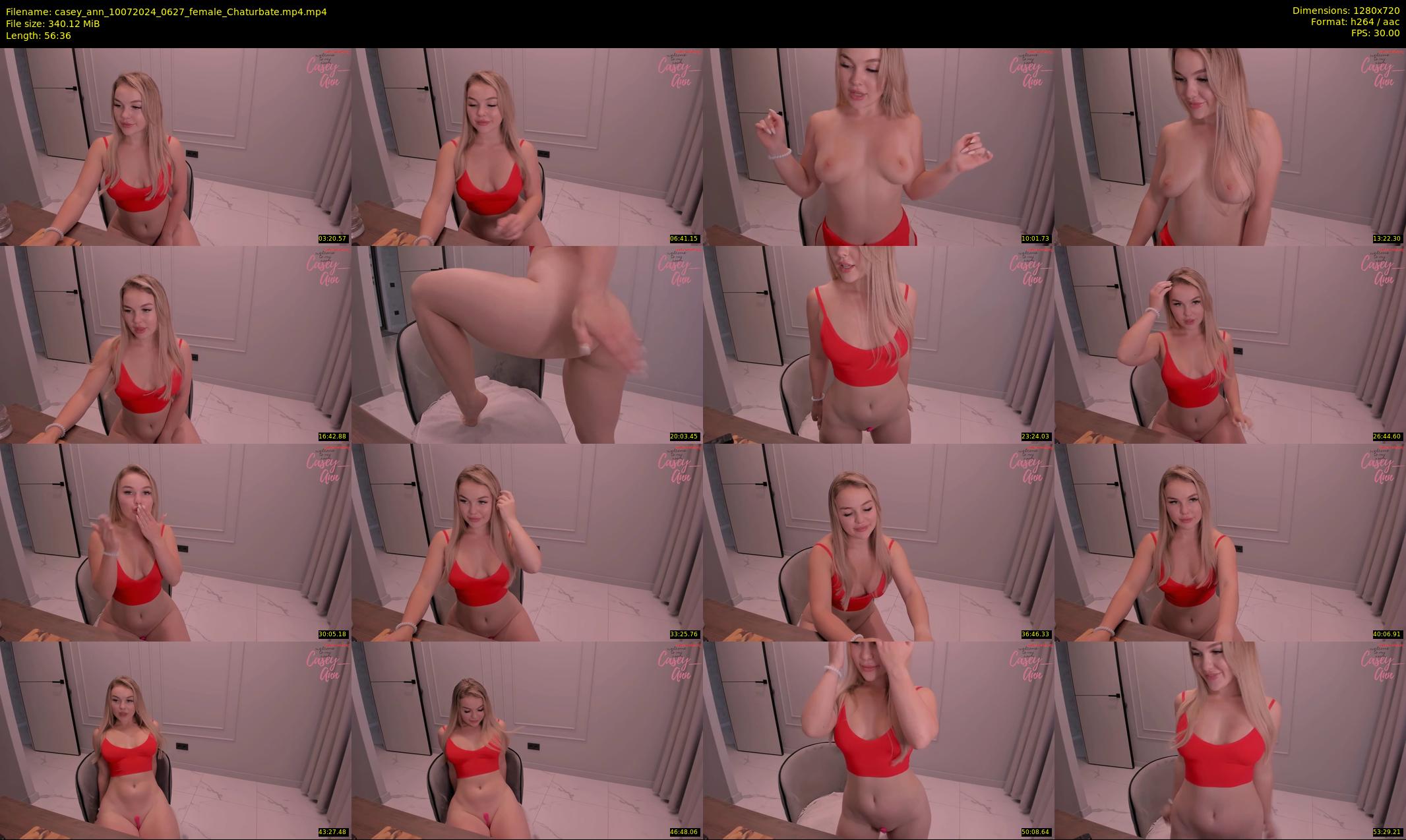 casey_ann — 57 minute Chaturbate female cam show recording, 720p, Jul 10, 2024