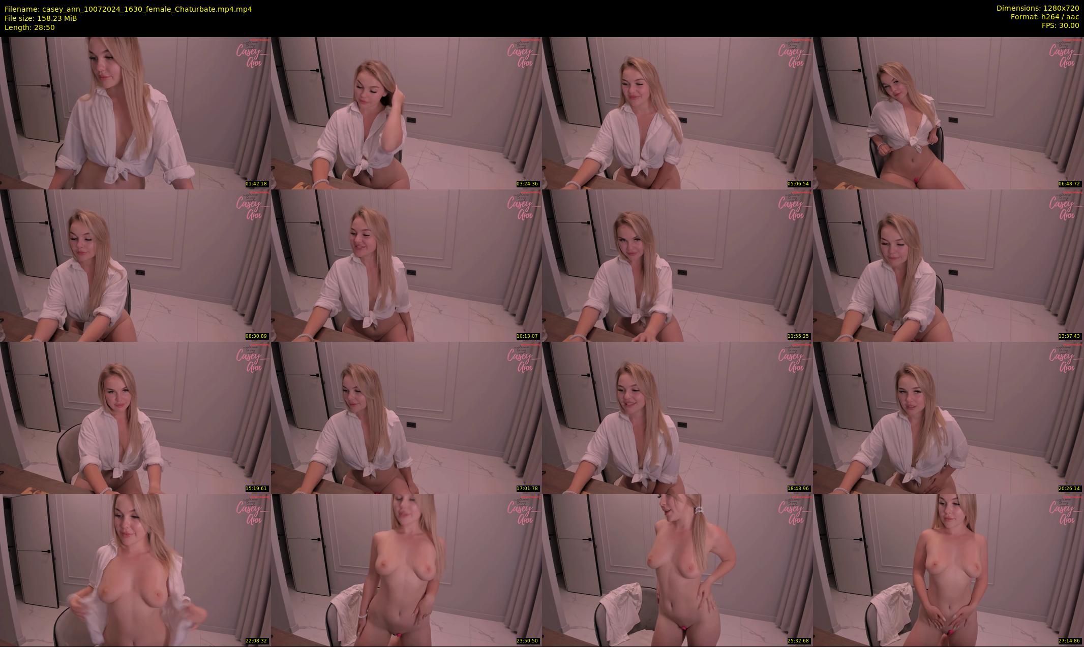 casey_ann — 29 minute Chaturbate female cam show recording, 720p, Jul 10, 2024