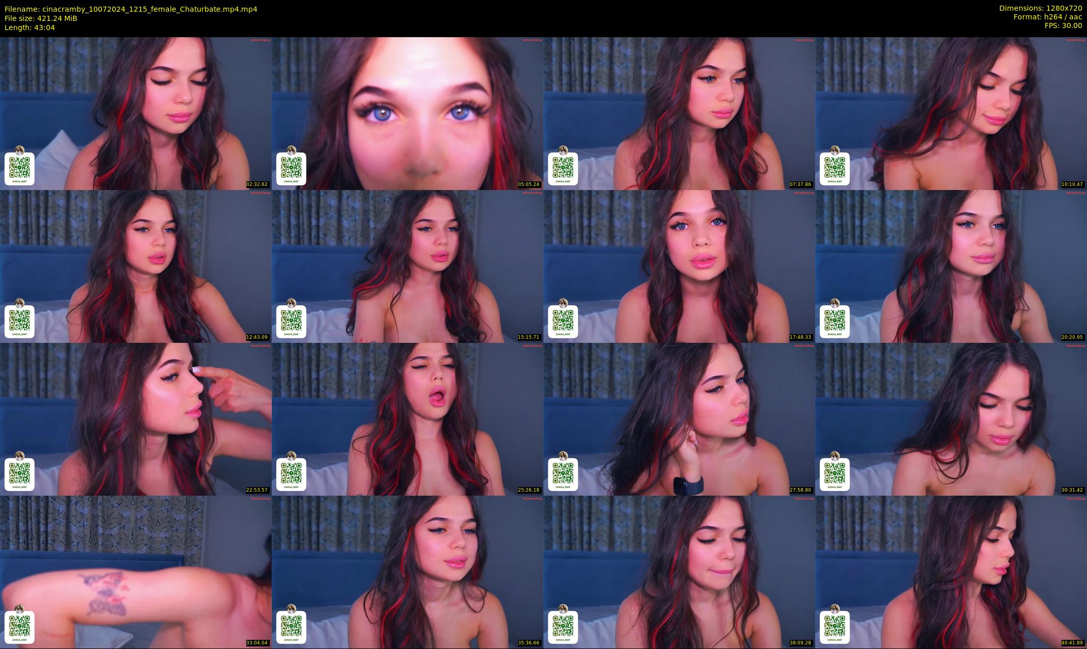 cinacramby — 44 minute Chaturbate female cam show recording, 720p, Jul 10, 2024