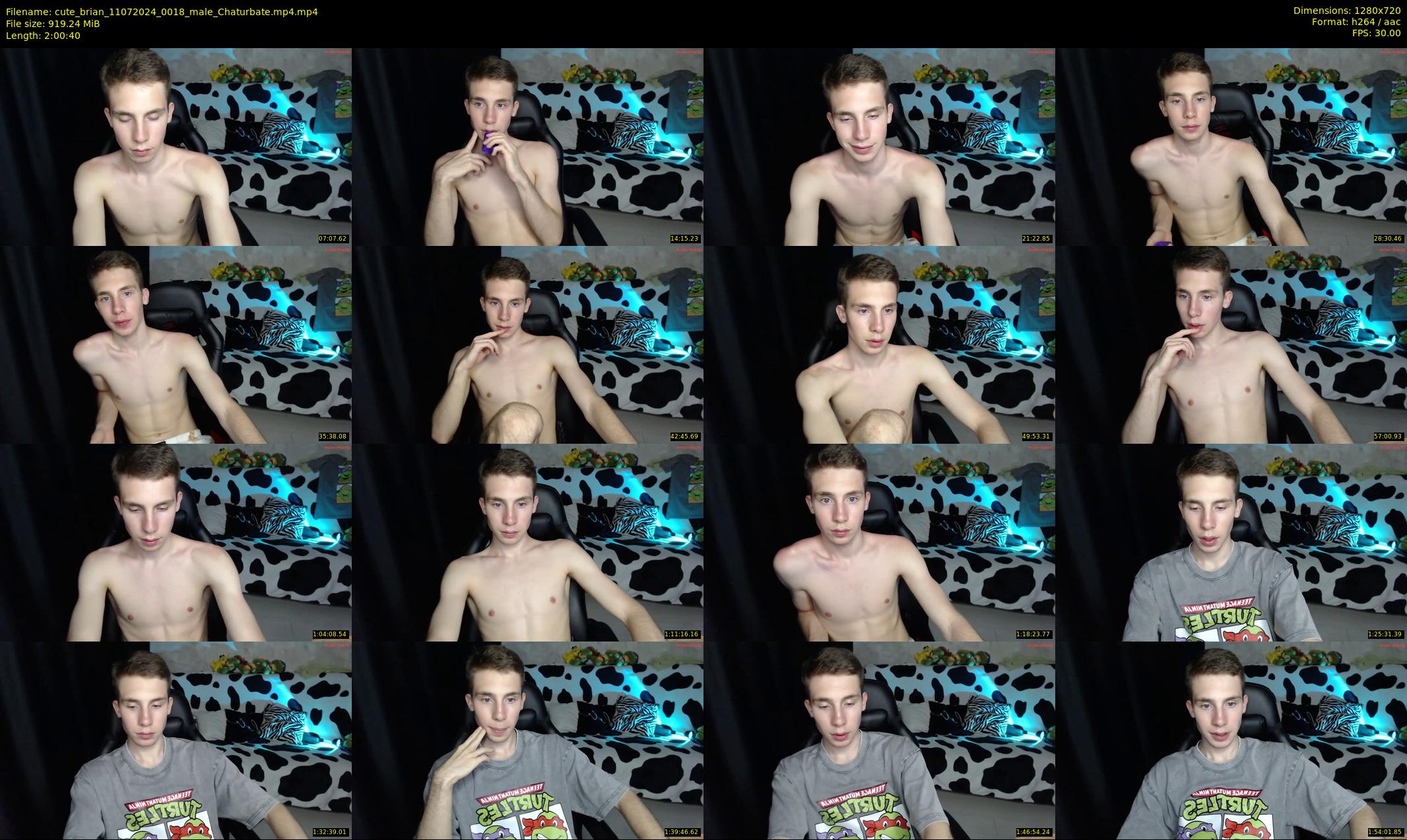 cute_brian — 121 minute Chaturbate male cam show recording, 720p, Jul 11, 2024
