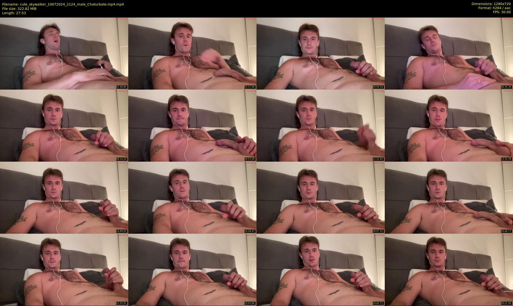cute_skywalker — 28 minute Chaturbate male cam show recording, 720p, Jul 10, 2024