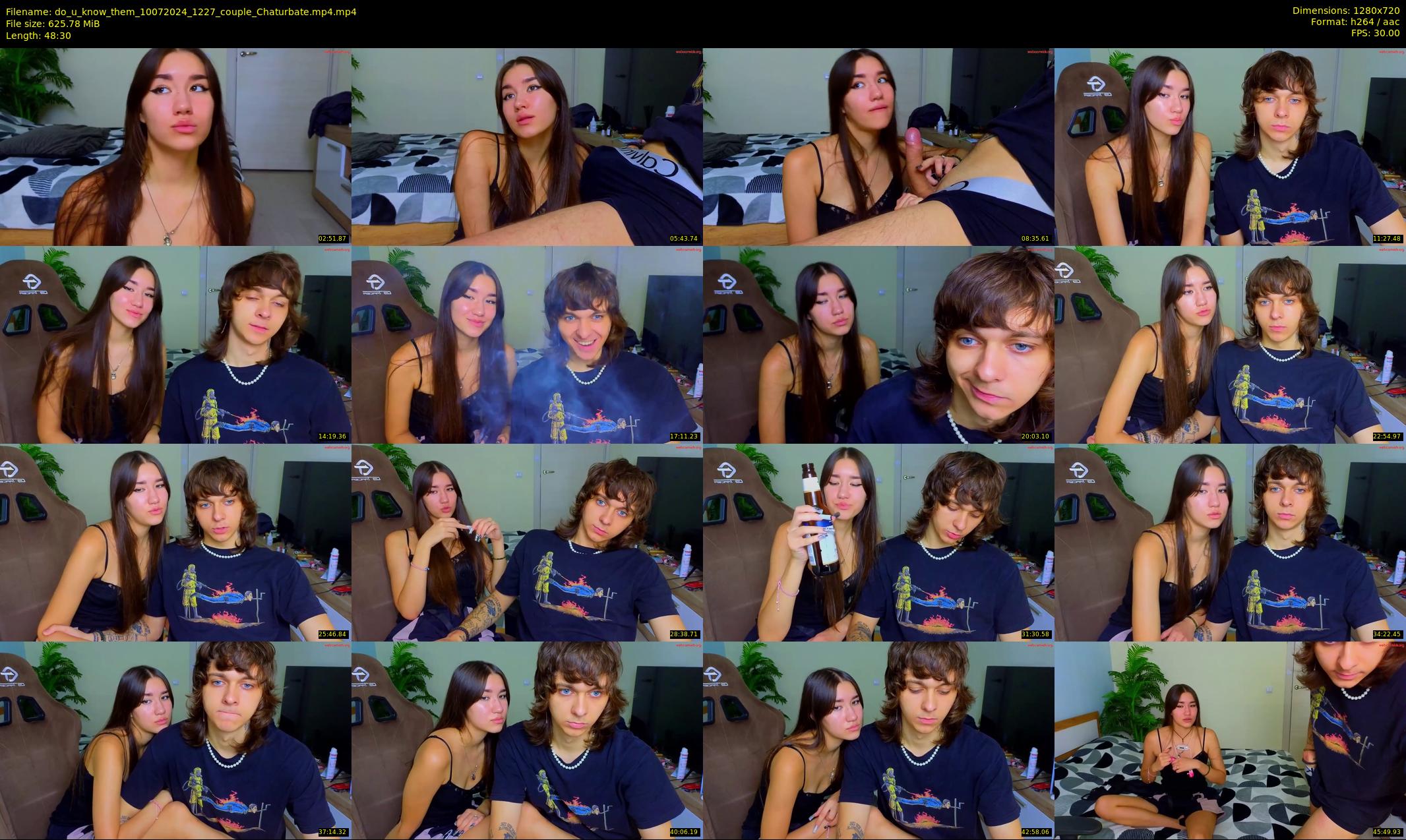 do_u_know_them — 49 minute Chaturbate couple cam show recording, 720p, Jul 10, 2024