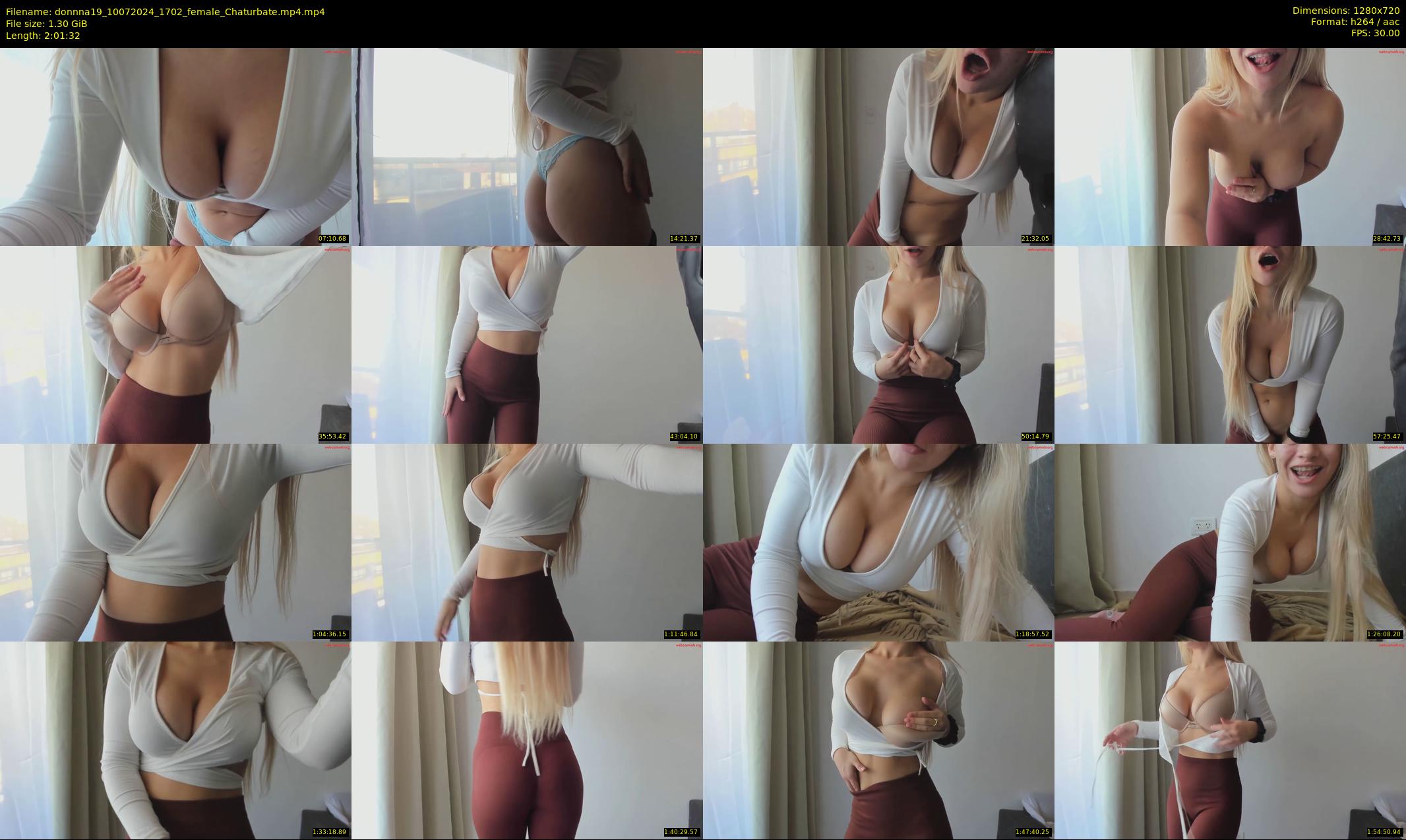 donnna19 — 122 minute Chaturbate female cam show recording, 720p, Jul 10, 2024