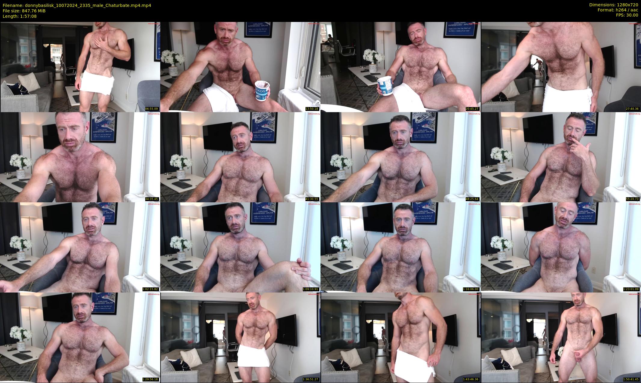 donnybasilisk — 118 minute Chaturbate male cam show recording, 720p, Jul 10, 2024