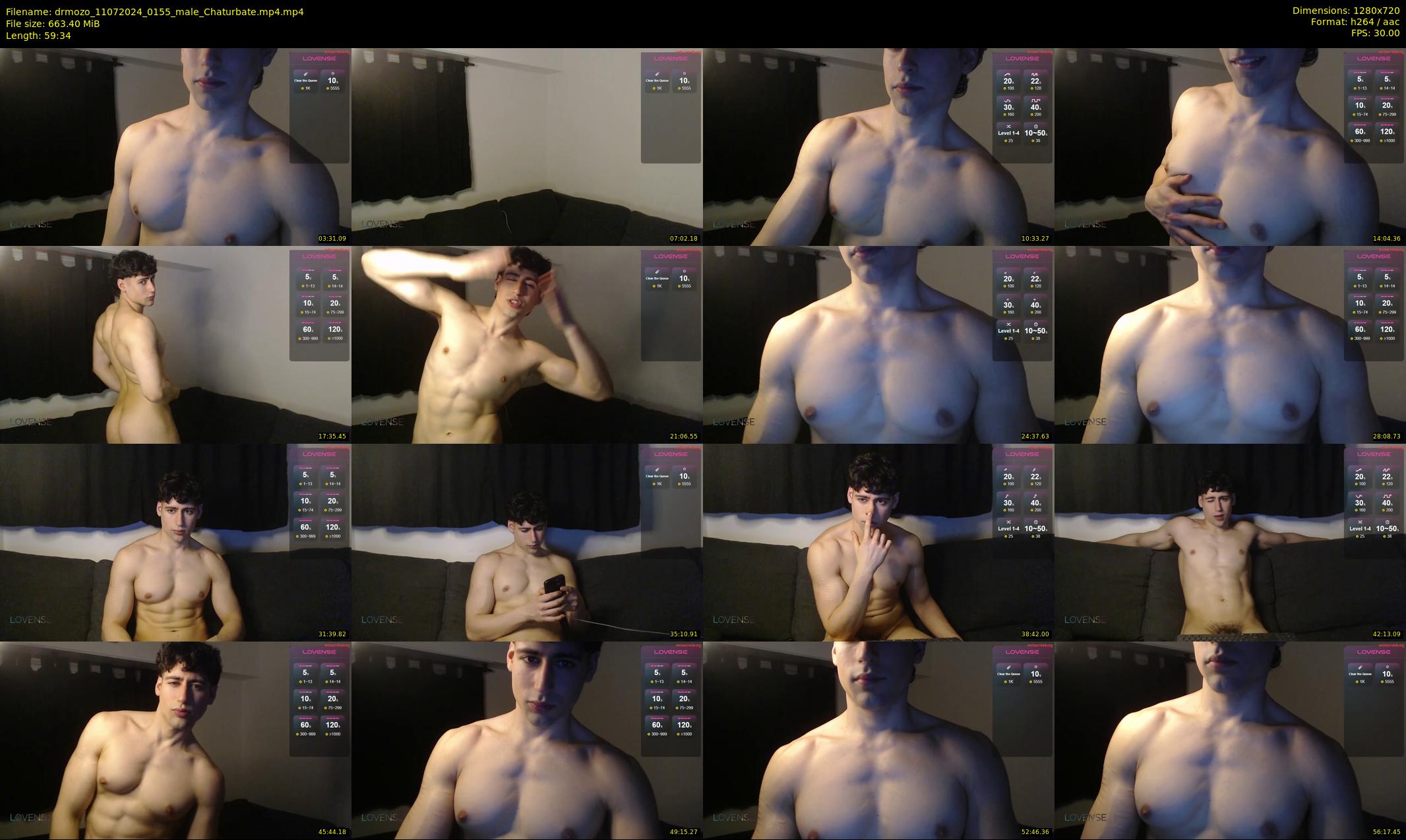 drmozo — 60 minute Chaturbate male cam show recording, 720p, Jul 11, 2024