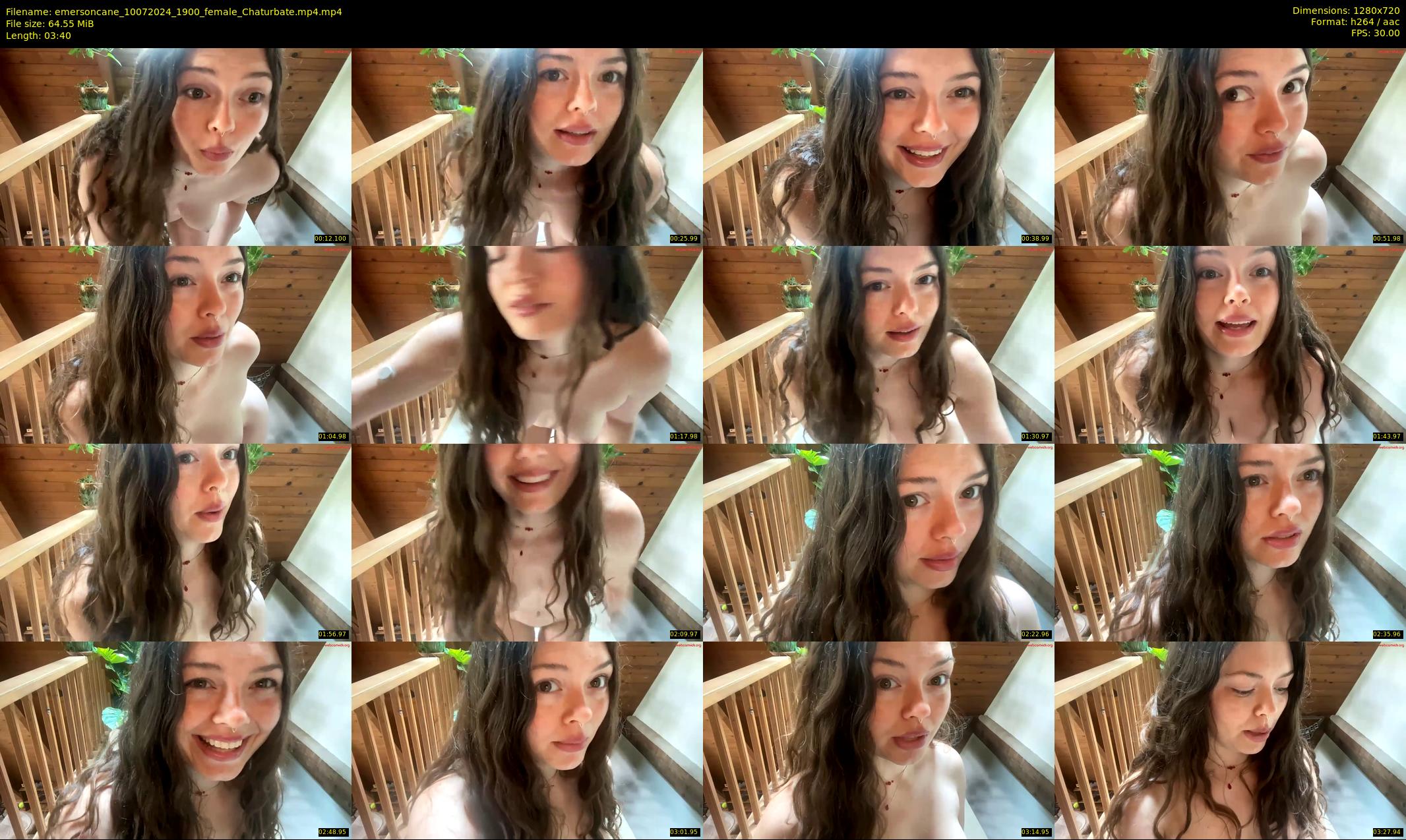 emersoncane — 4 minute Chaturbate female cam show recording, 720p, Jul 10, 2024