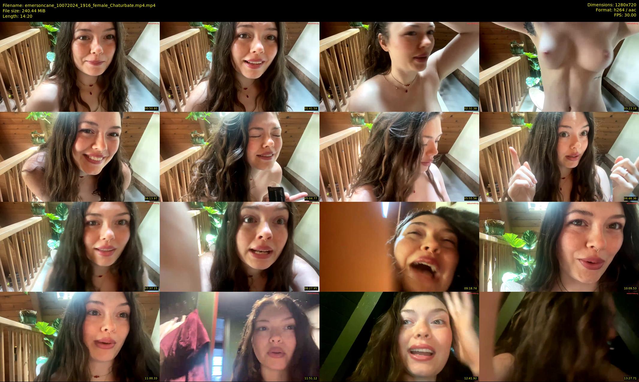 emersoncane — 15 minute Chaturbate female cam show recording, 720p, Jul 10, 2024