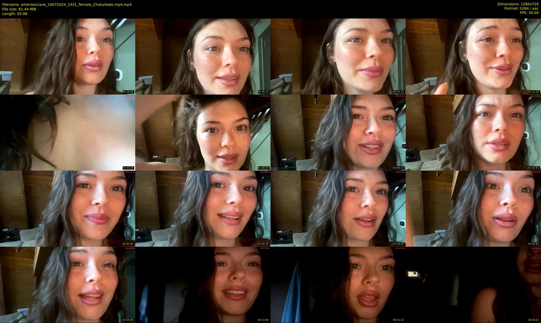 emersoncane — 6 minute Chaturbate female cam show recording, 720p, Jul 10, 2024