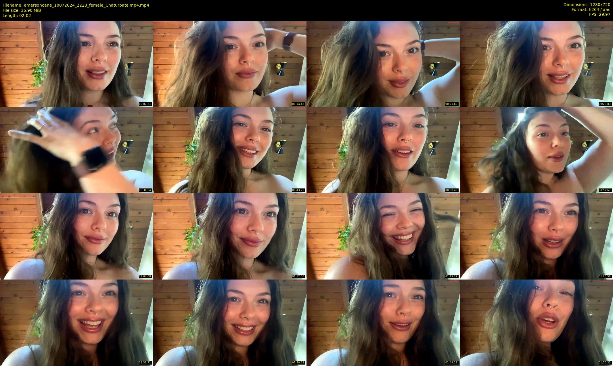 emersoncane — 3 minute Chaturbate female cam show recording, 720p, Jul 10, 2024