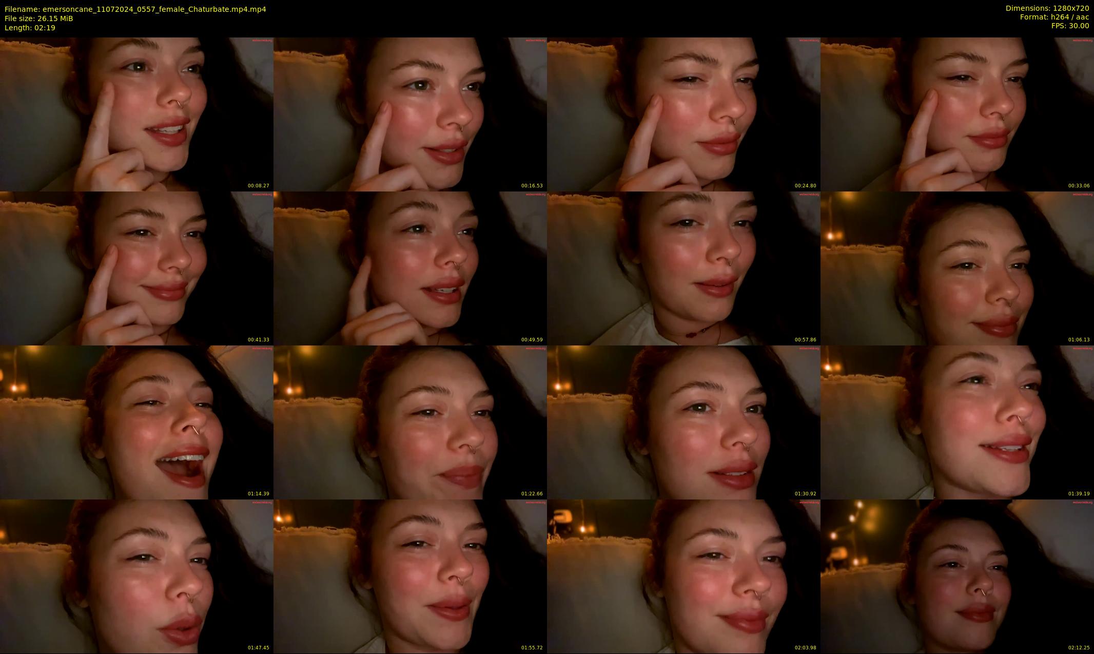 emersoncane — 3 minute Chaturbate female cam show recording, 720p, Jul 11, 2024