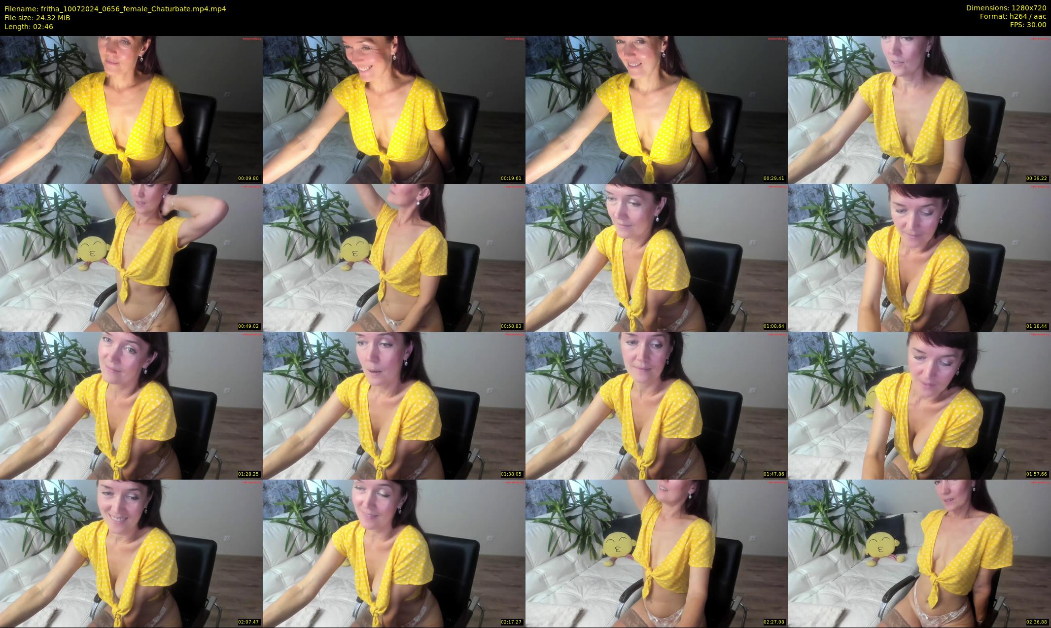 fritha — 3 minute Chaturbate female cam show recording, 720p, Jul 10, 2024